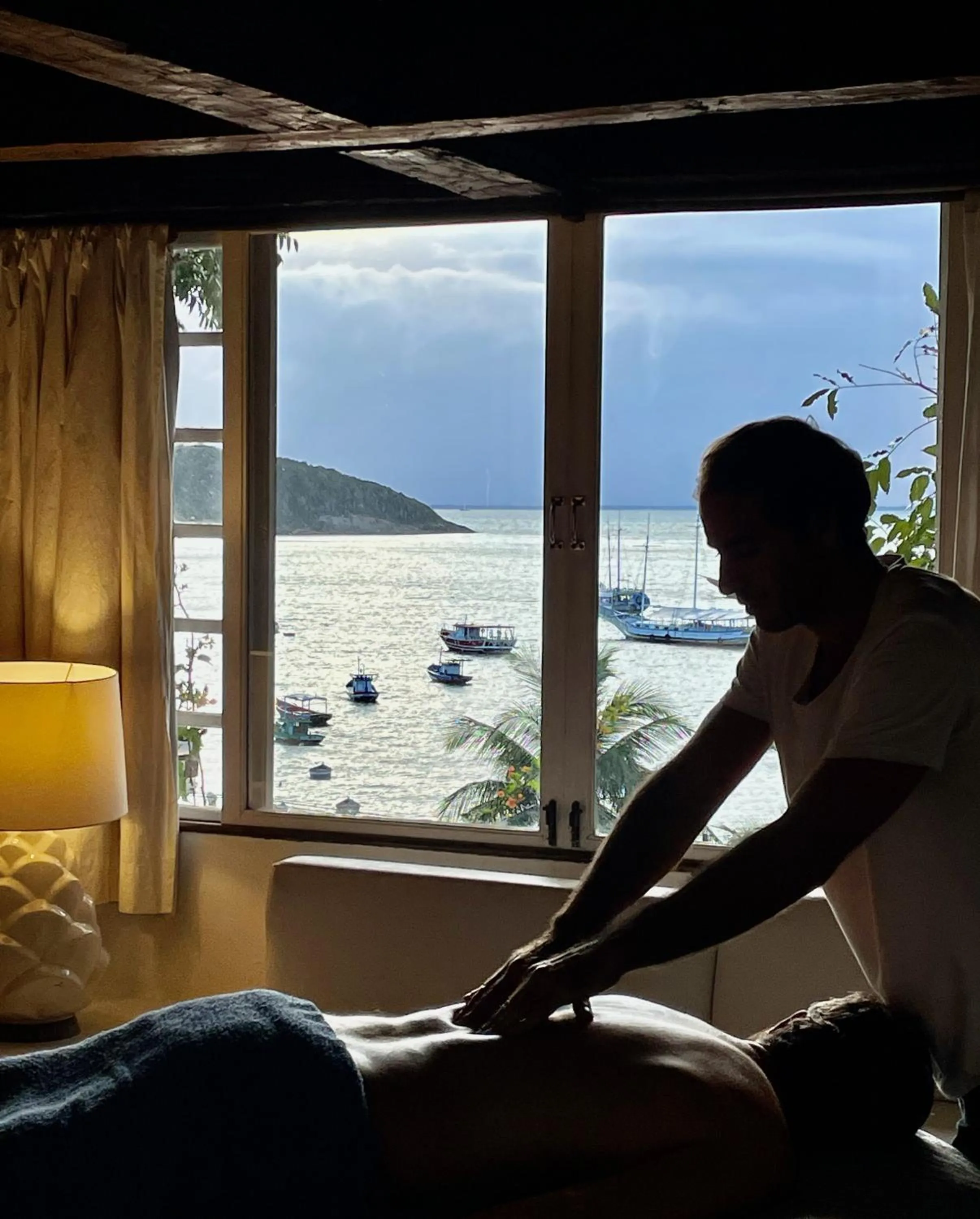 Massage in Pousada Vila do Mar