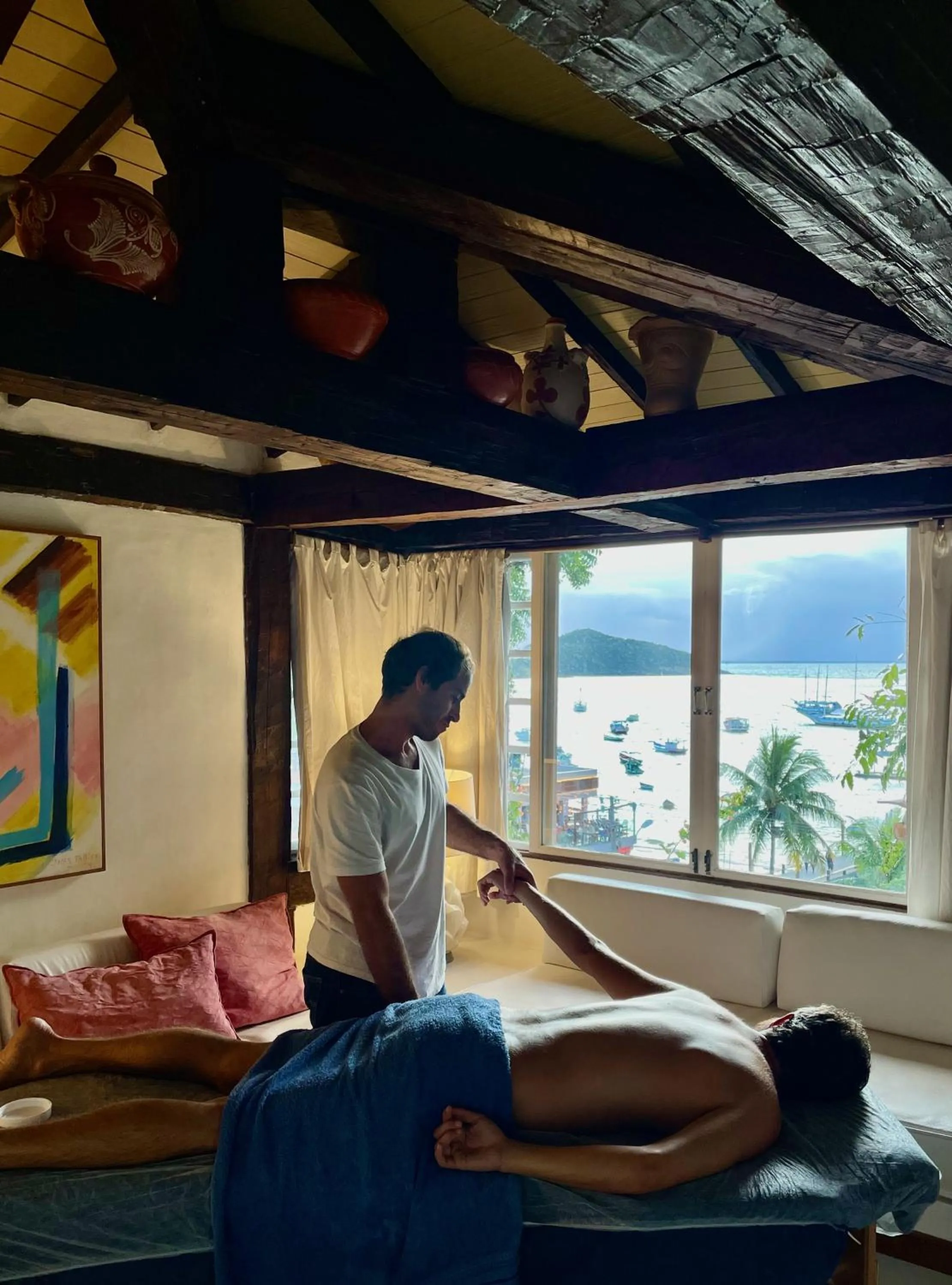 Massage in Pousada Vila do Mar