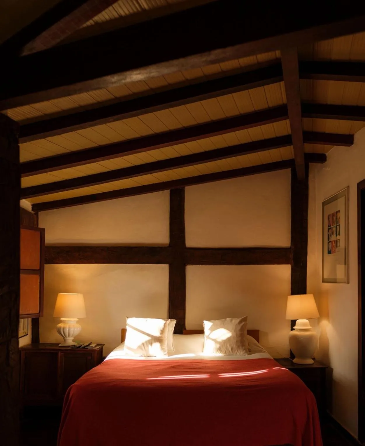 Bed in Pousada Vila do Mar