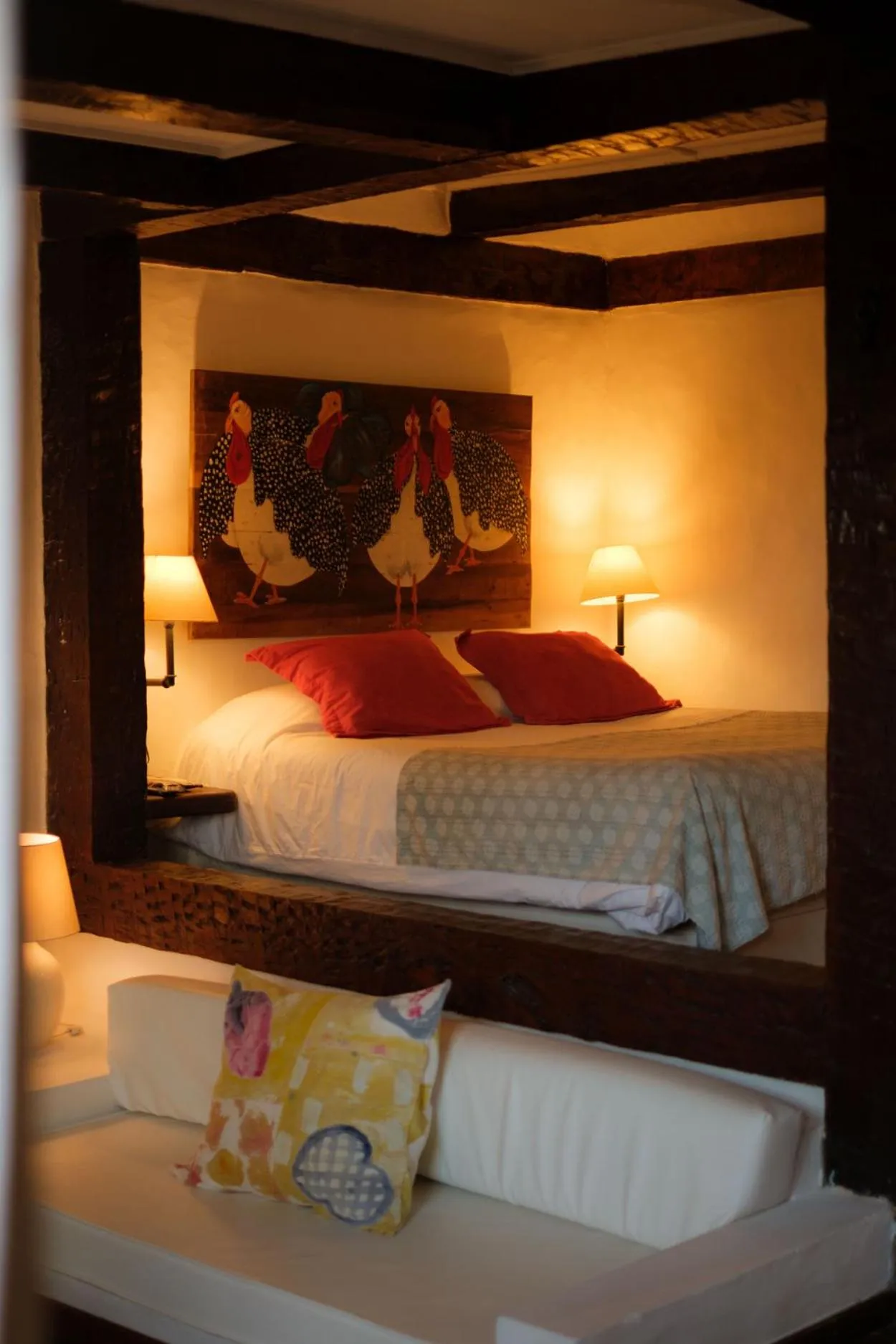 Bed in Pousada Vila do Mar