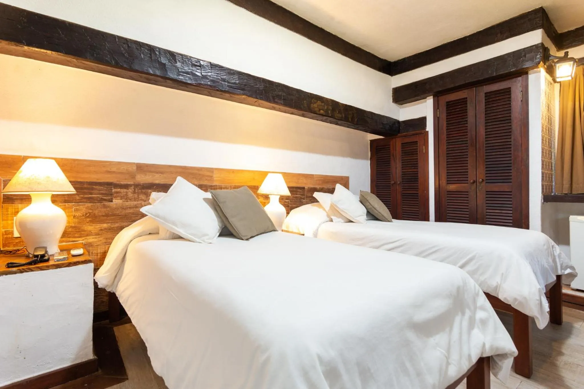 Bed in Pousada Vila do Mar