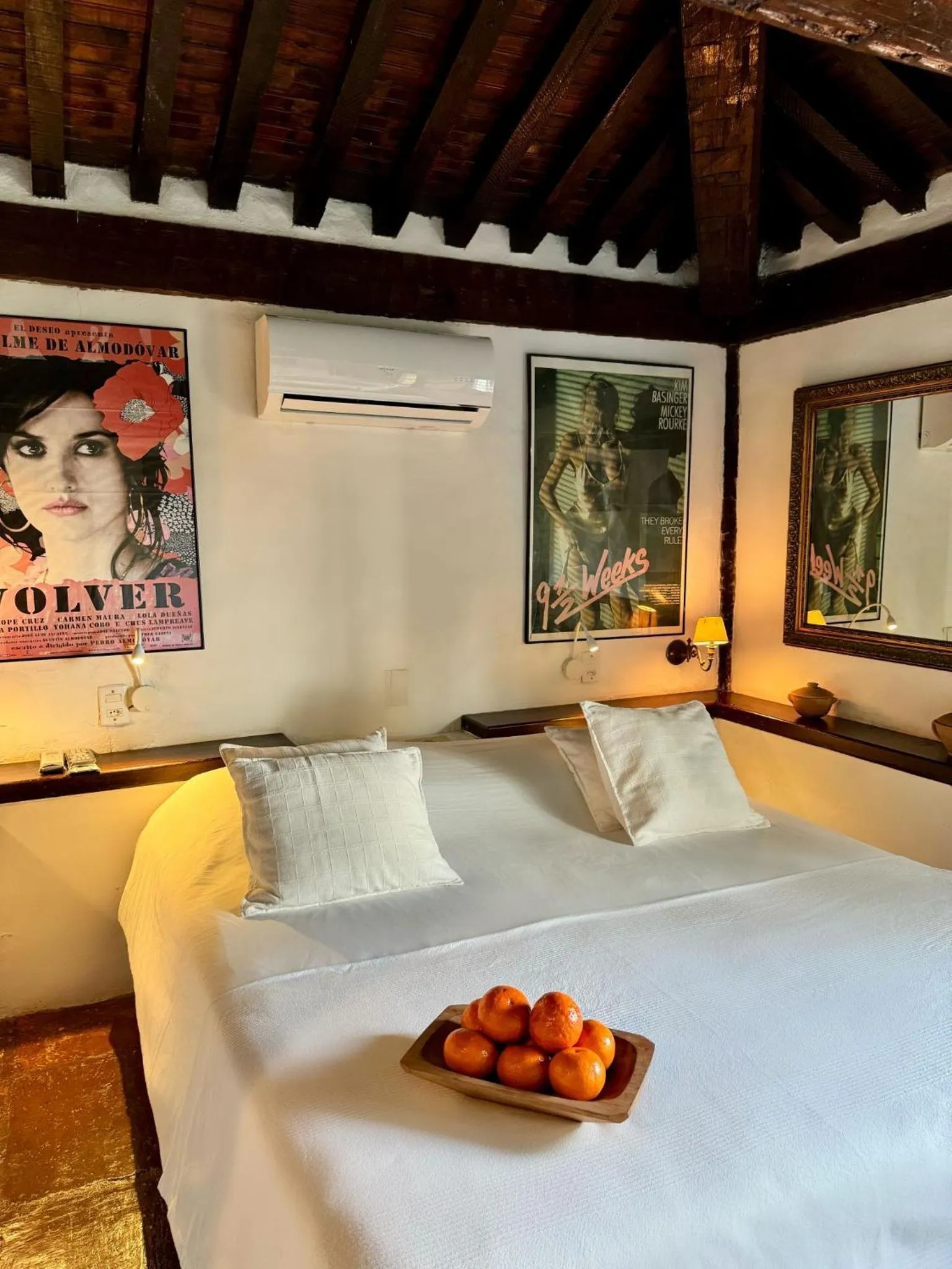 Bed in Pousada Vila do Mar