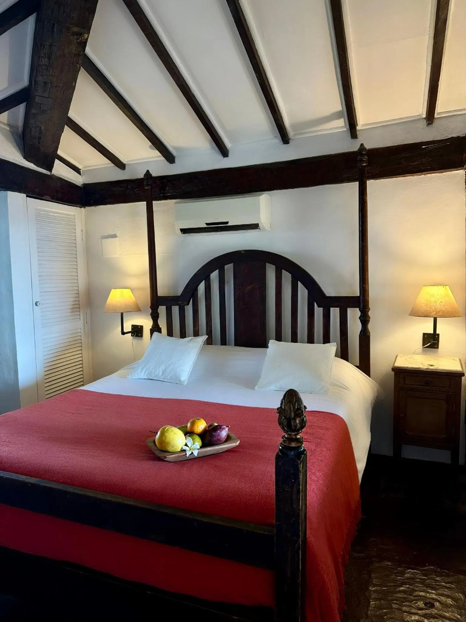 Bed in Pousada Vila do Mar