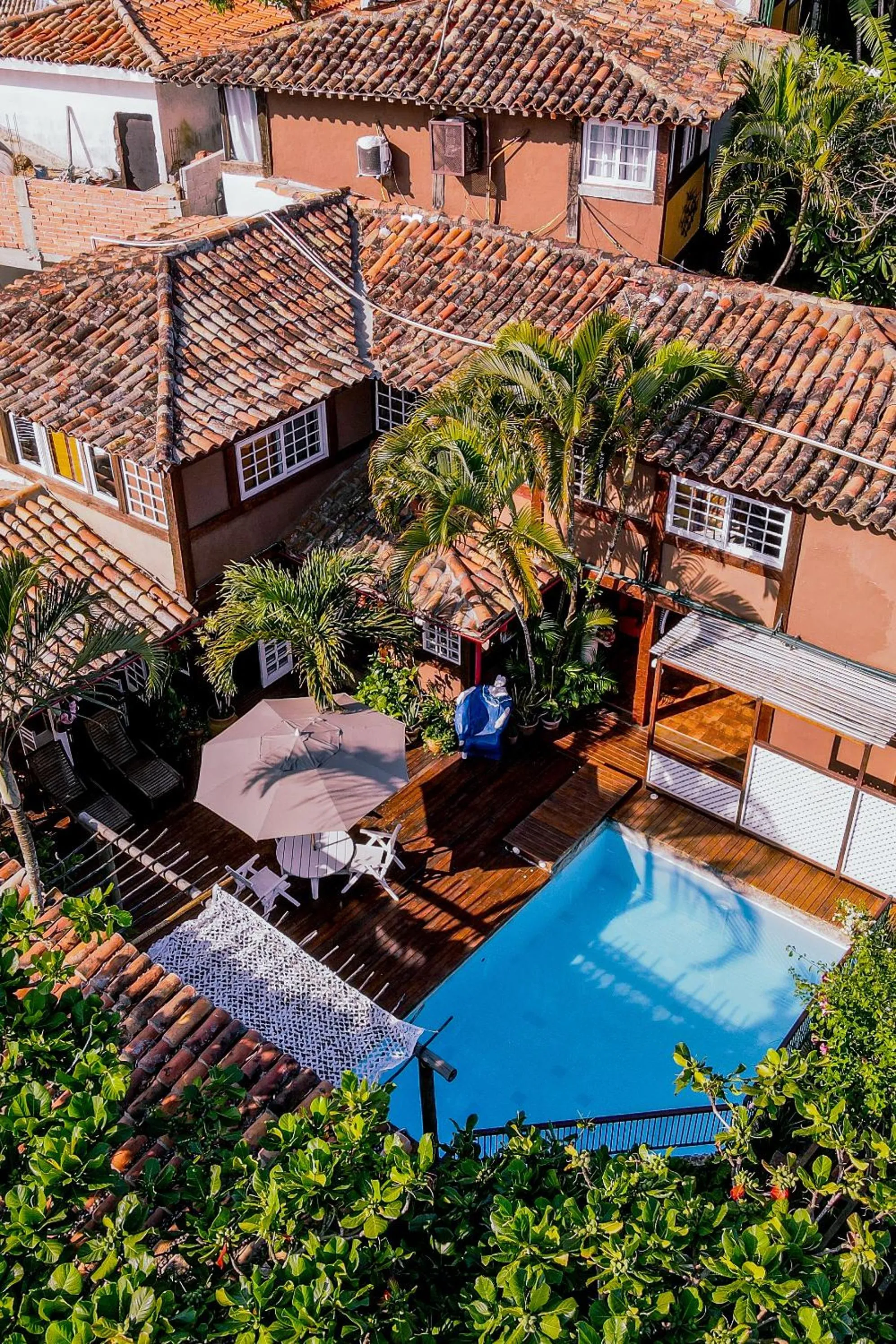 Swimming pool in Pousada Vila do Mar