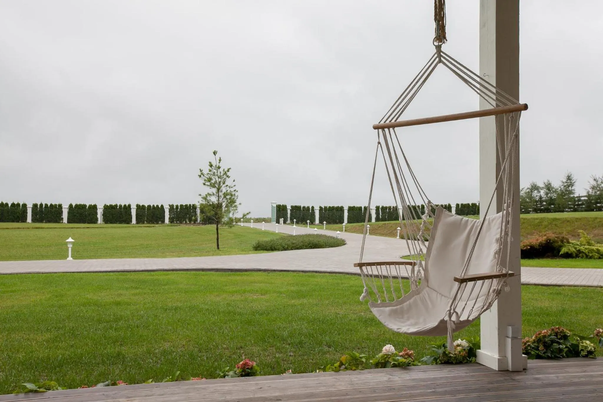 Children play ground in Rezydencja Miętowe Wzgórza Mansion House