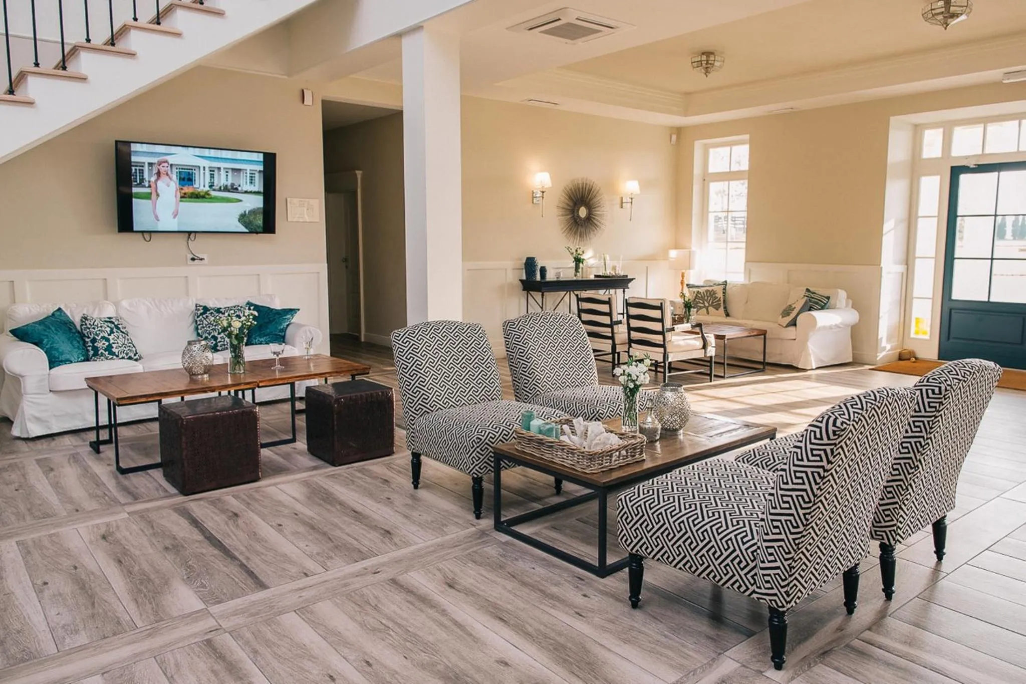 Lobby or reception in Rezydencja Miętowe Wzgórza Mansion House