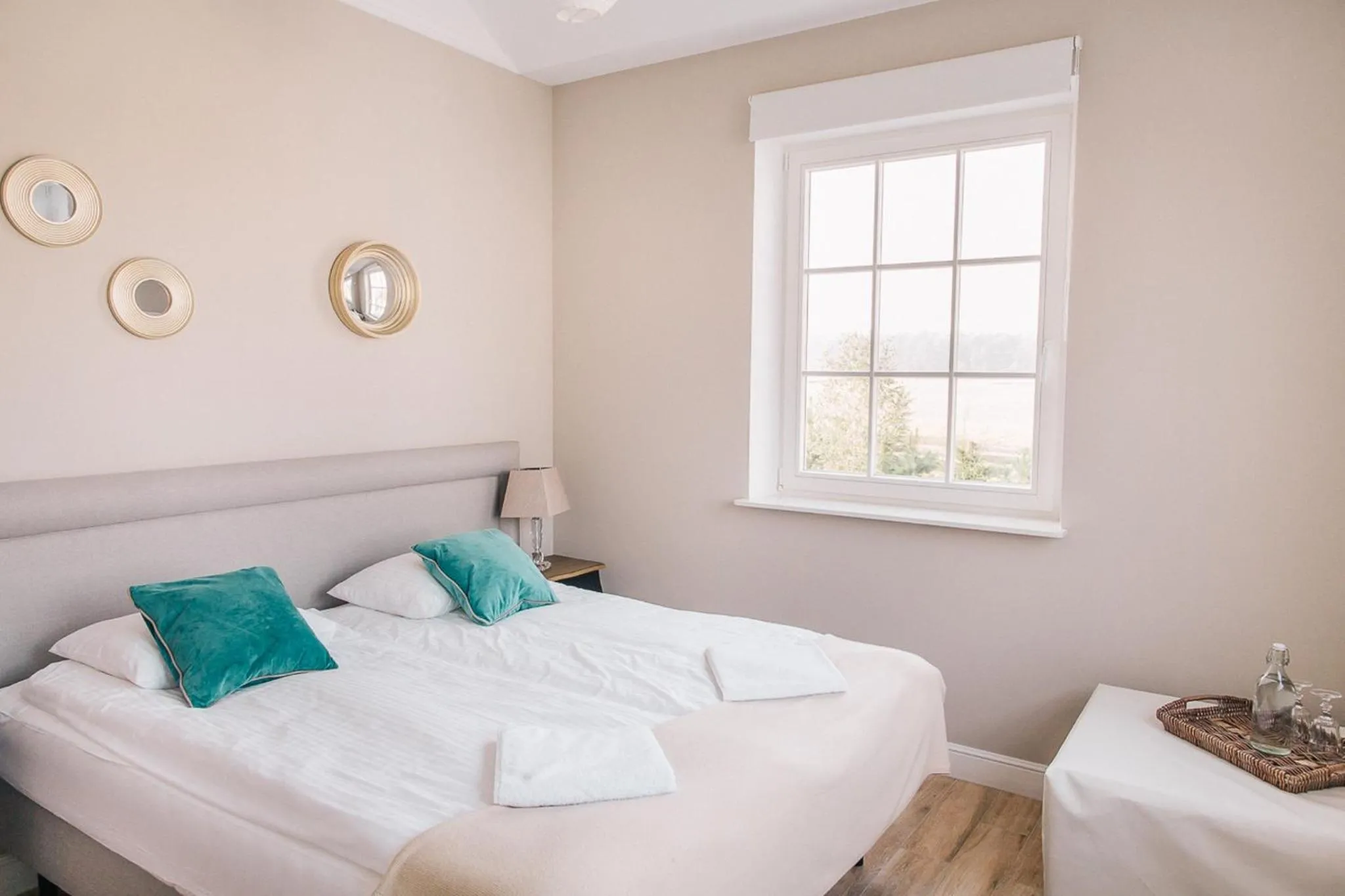 Bed in Rezydencja Miętowe Wzgórza Mansion House