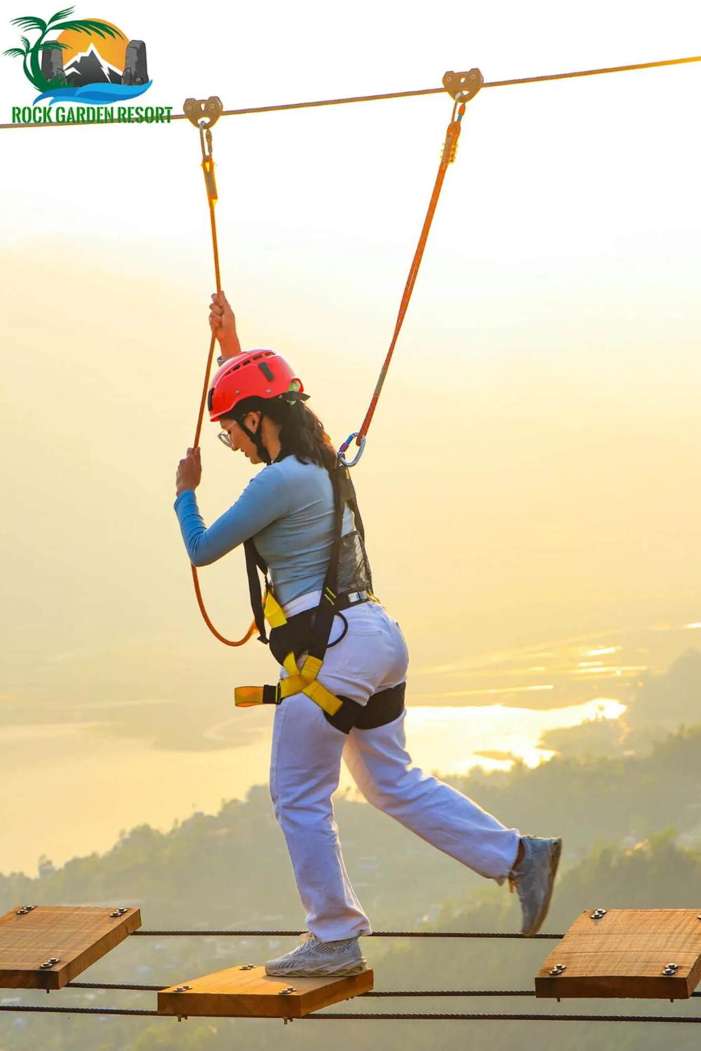 Guests in Rock Garden Resort