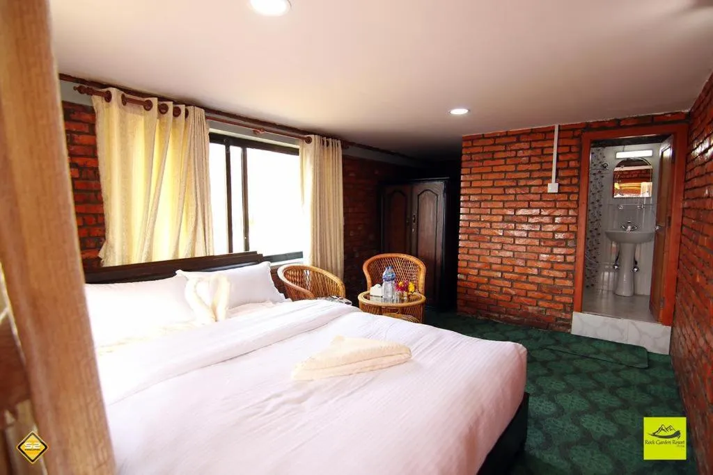 Bed in Rock Garden Resort