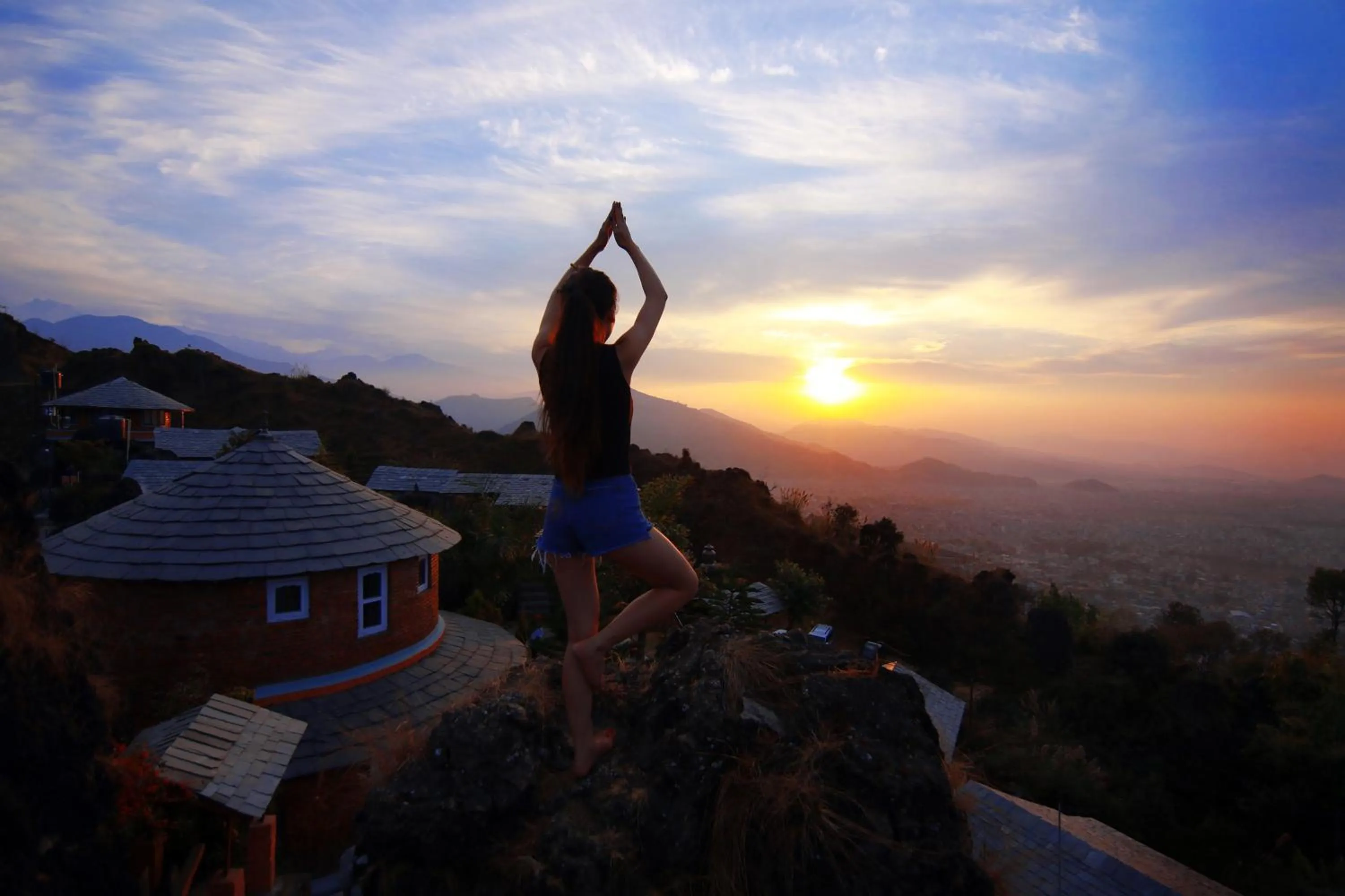 City view in Rock Garden Resort