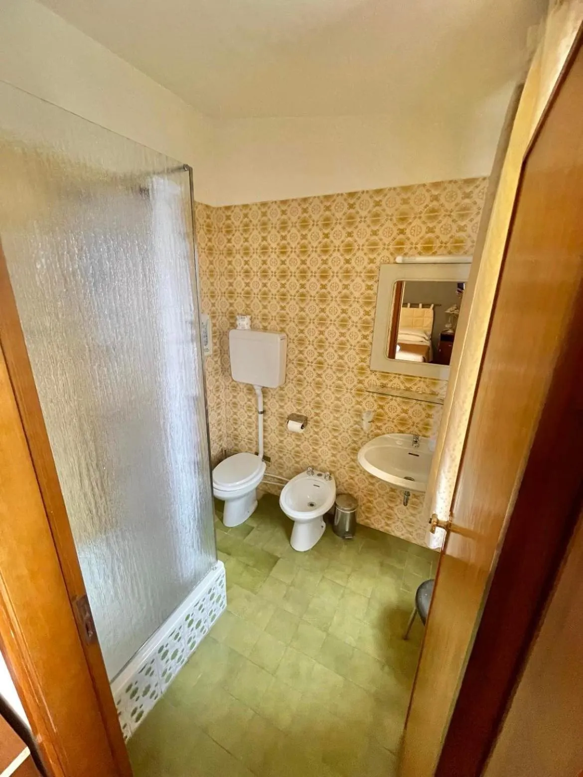 Shower in Hotel Ristorante La Sorgente