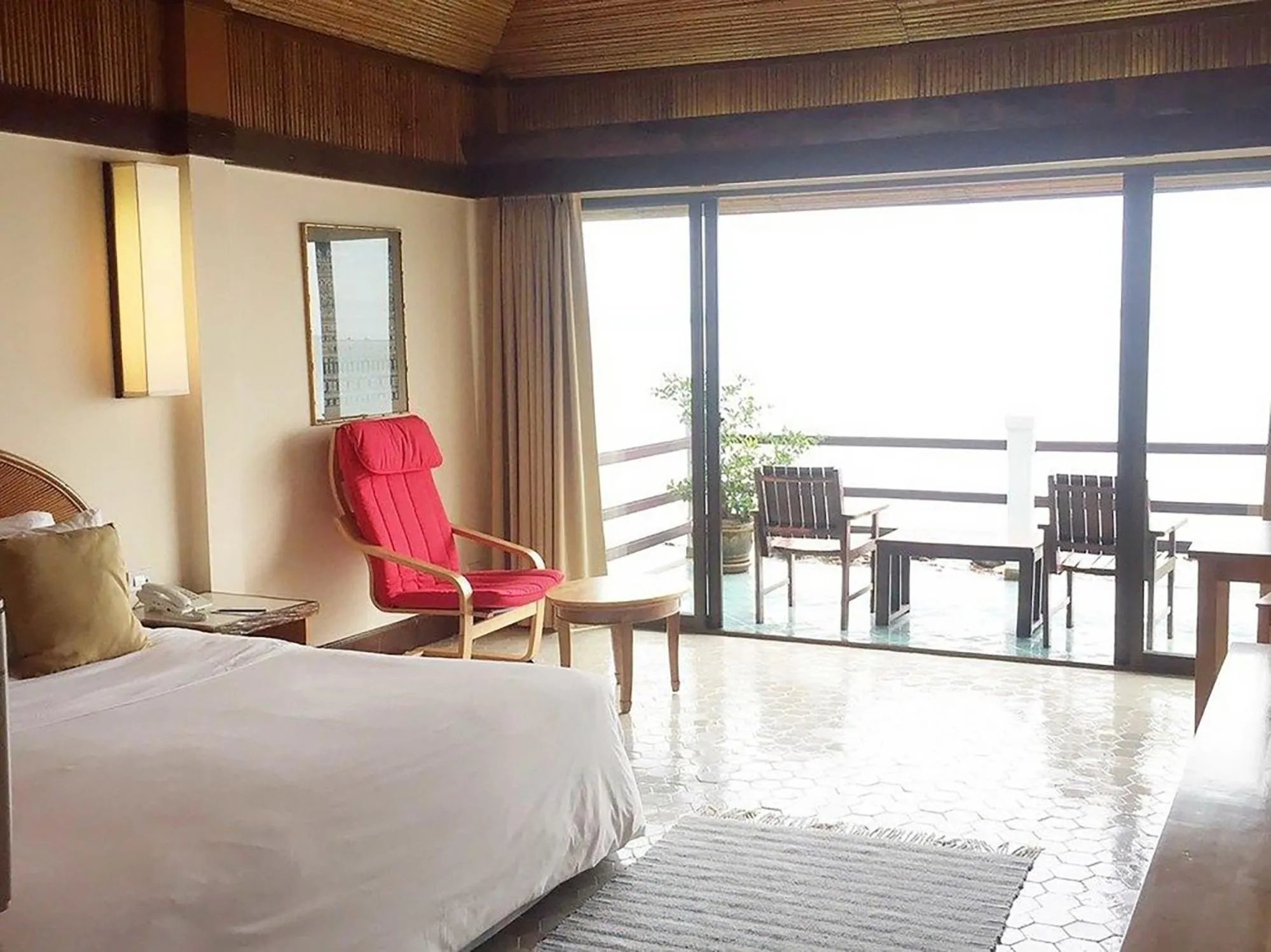 Bed in Rayong Resort Hotel โรงแรมระยองรีสอร์ท
