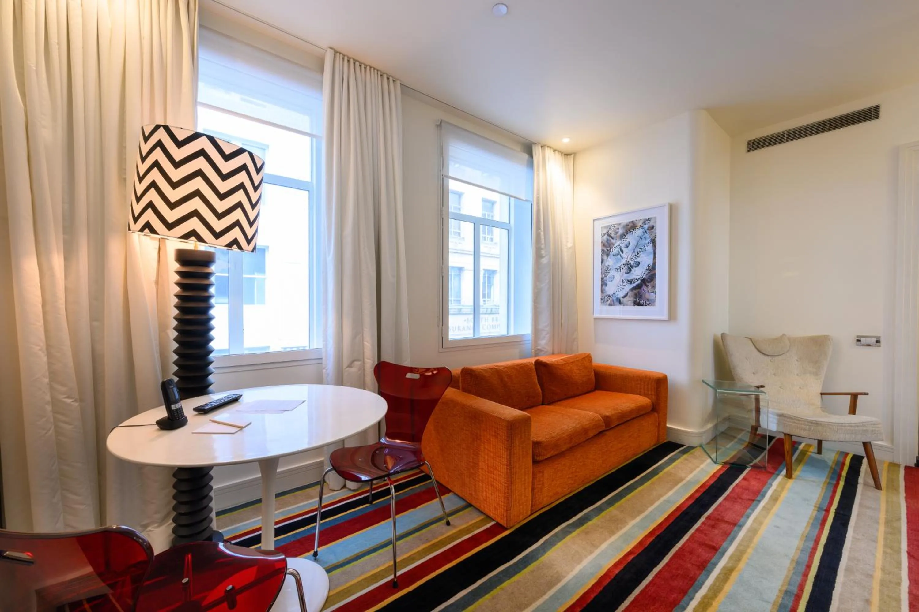 Living room in Hotel DeBrett