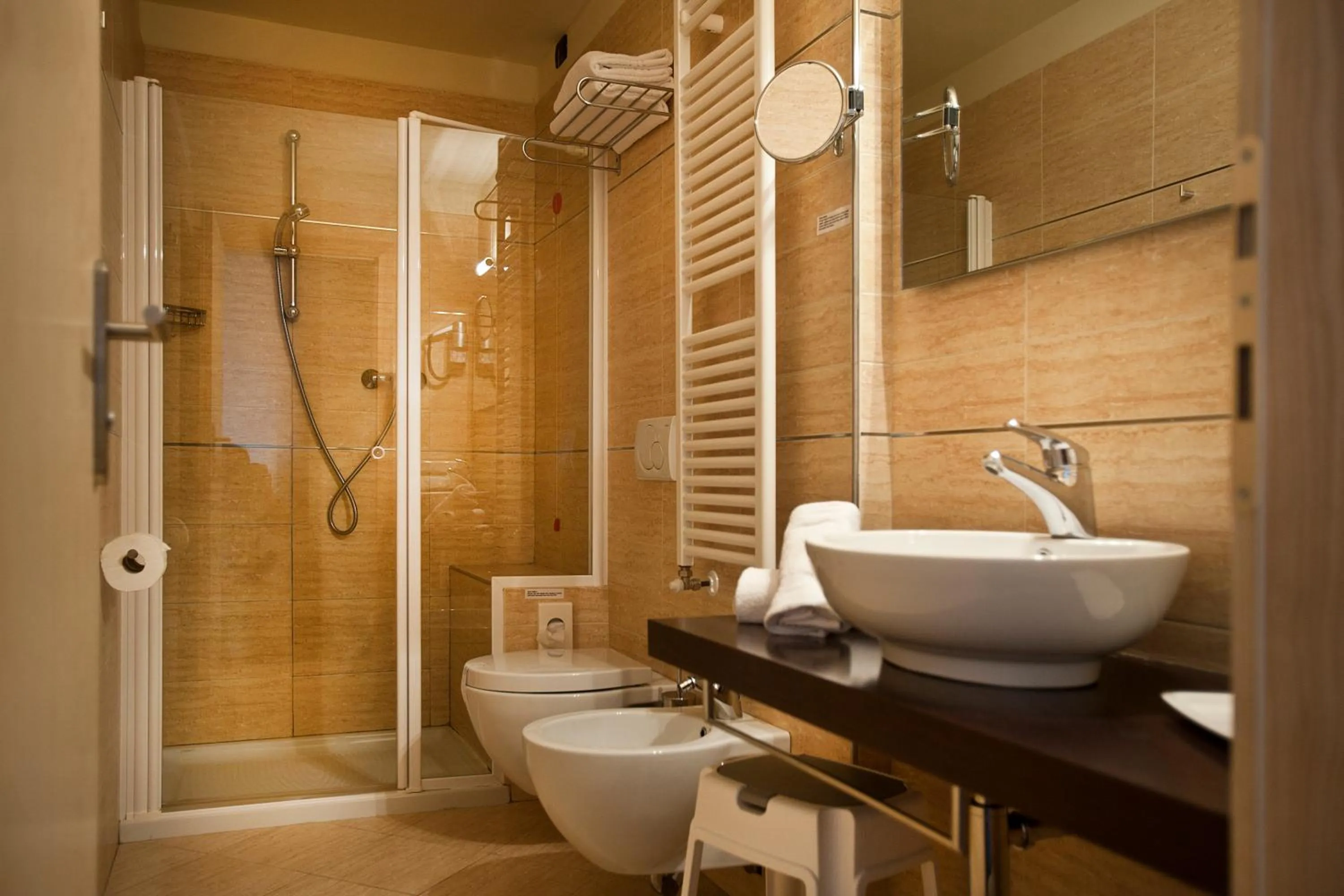 Shower in Hotel Villa Smeralda