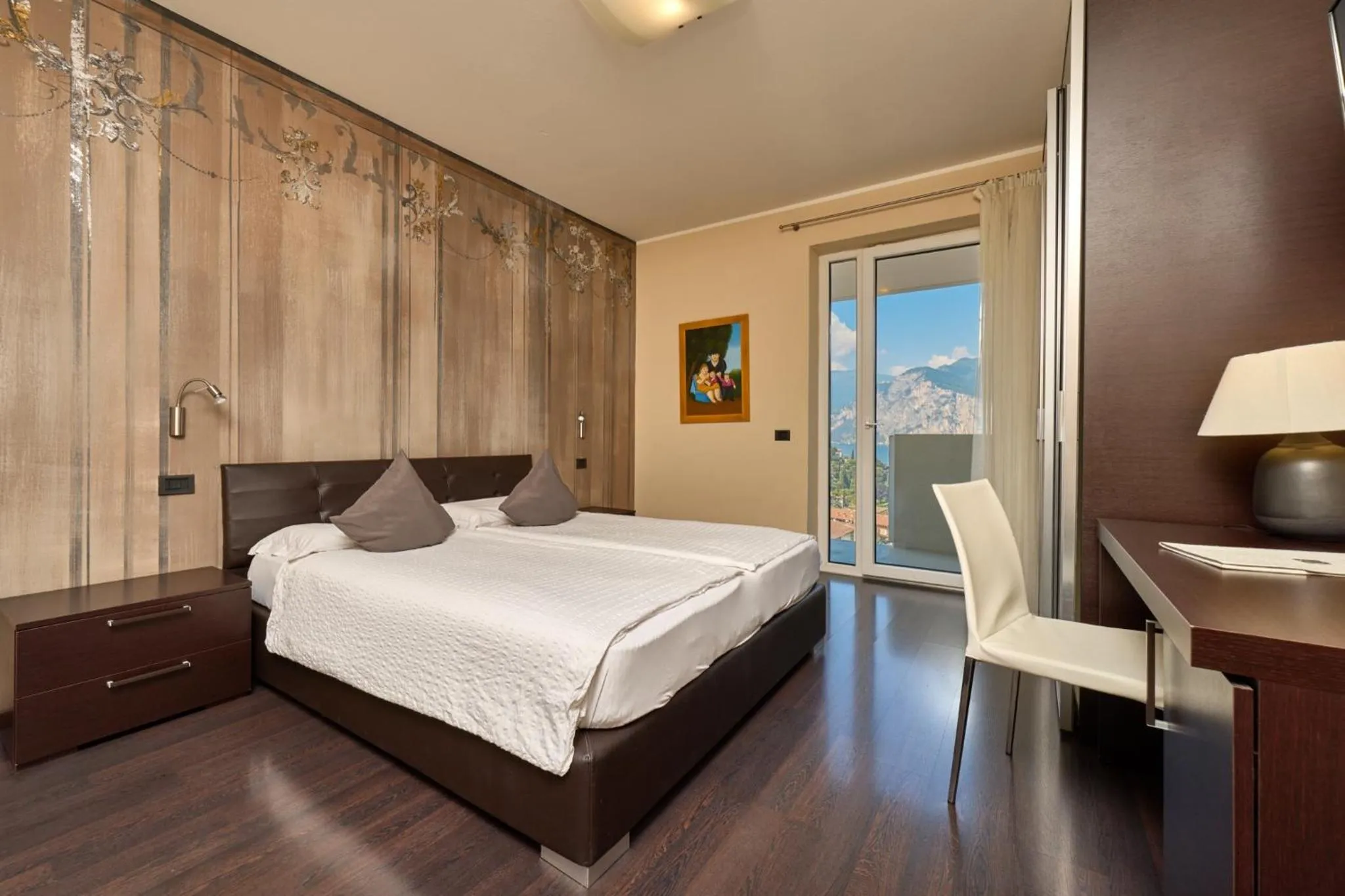 Property building, Bed in Hotel Villa Smeralda