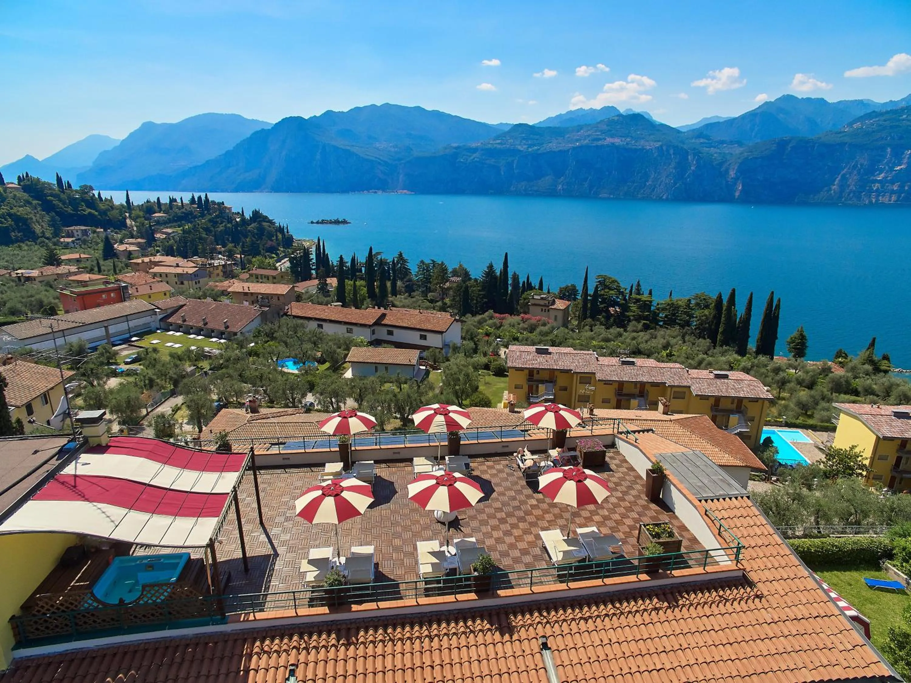 Bird's eye view in Hotel Villa Smeralda