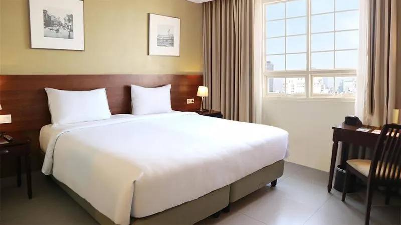 Bed in Kokoon Hotel Surabaya