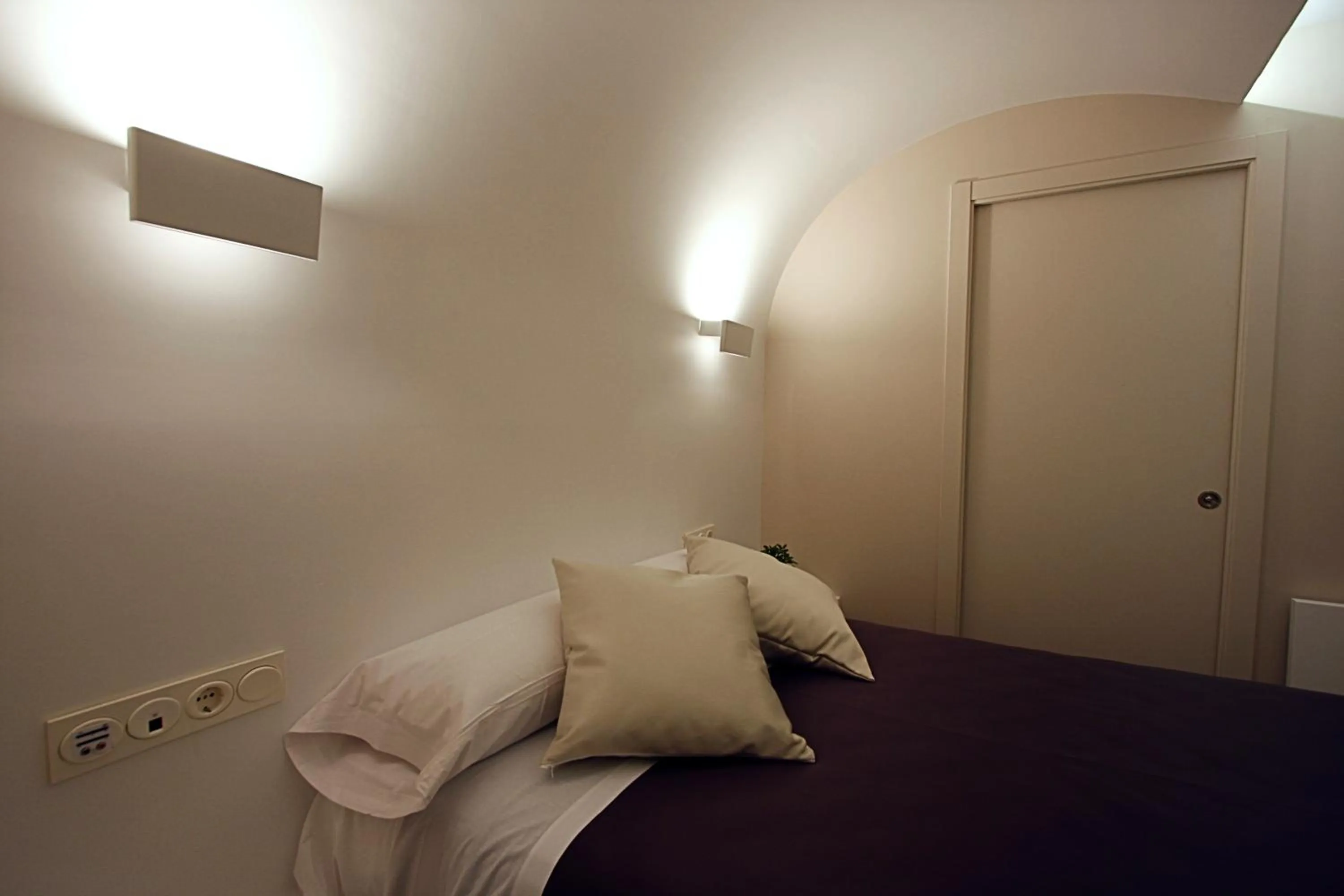 Bed in Pensión Iturriza