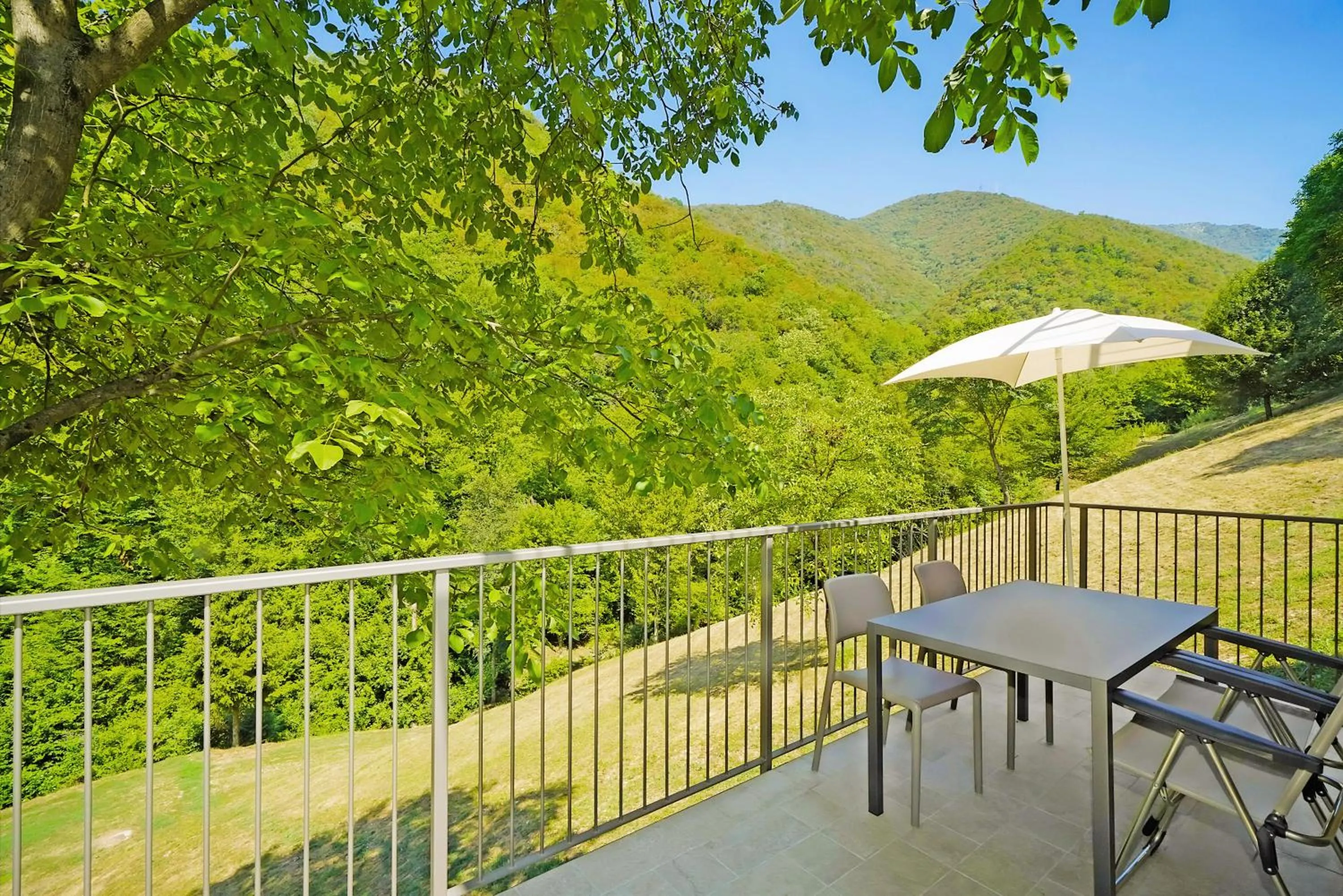 Balcony/Terrace in La Fontanina
