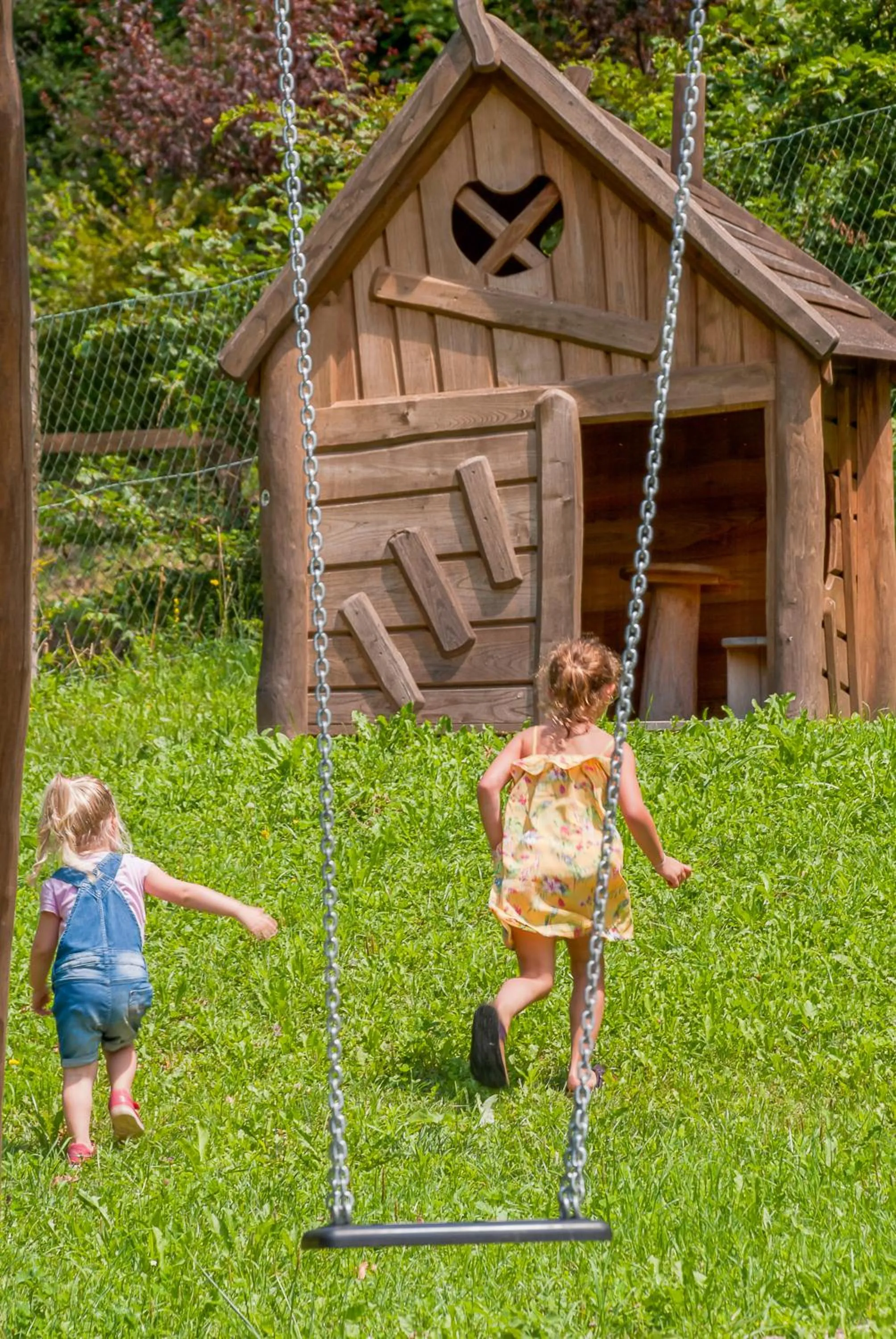 Children play ground in La Fontanina