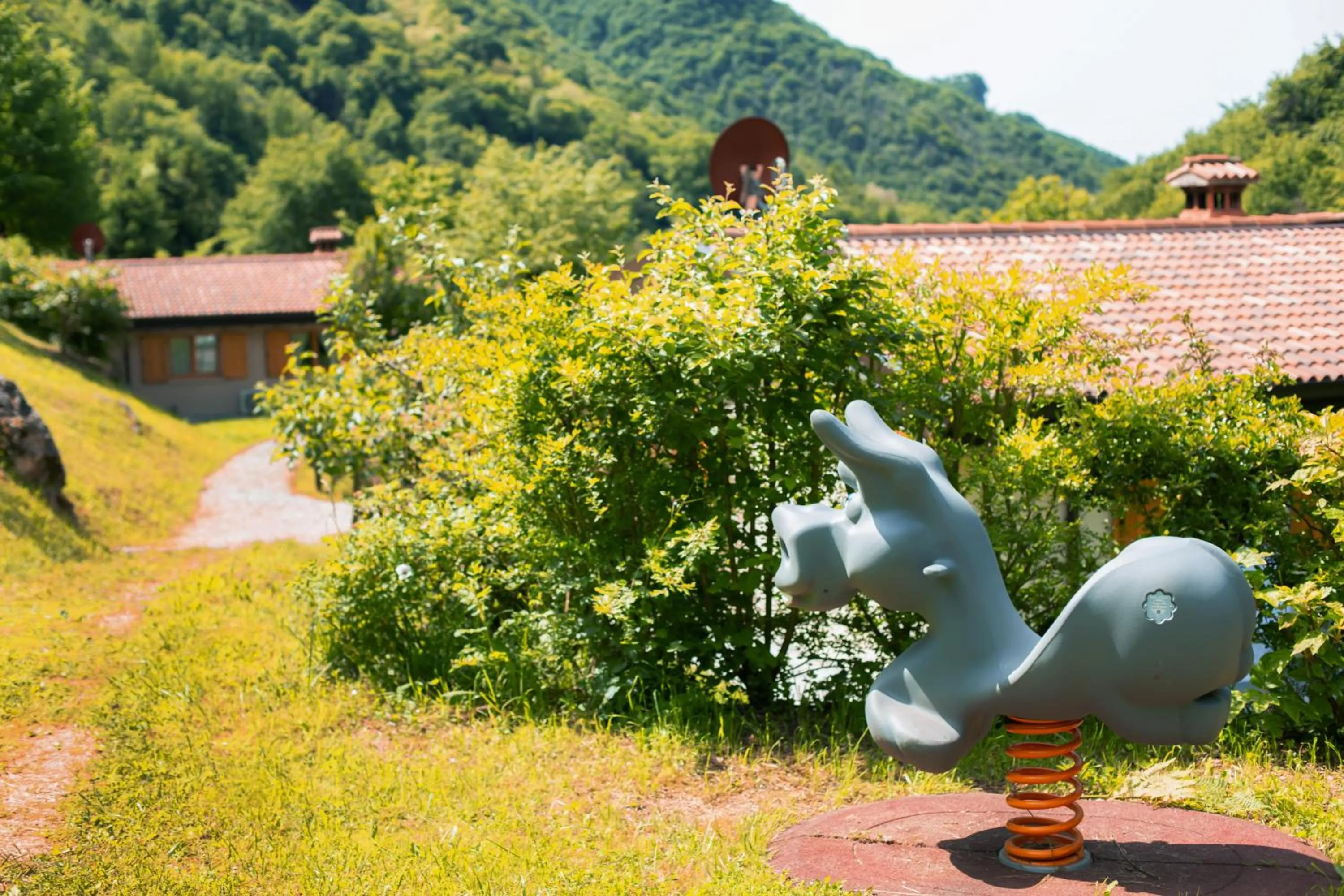 Children play ground in La Fontanina