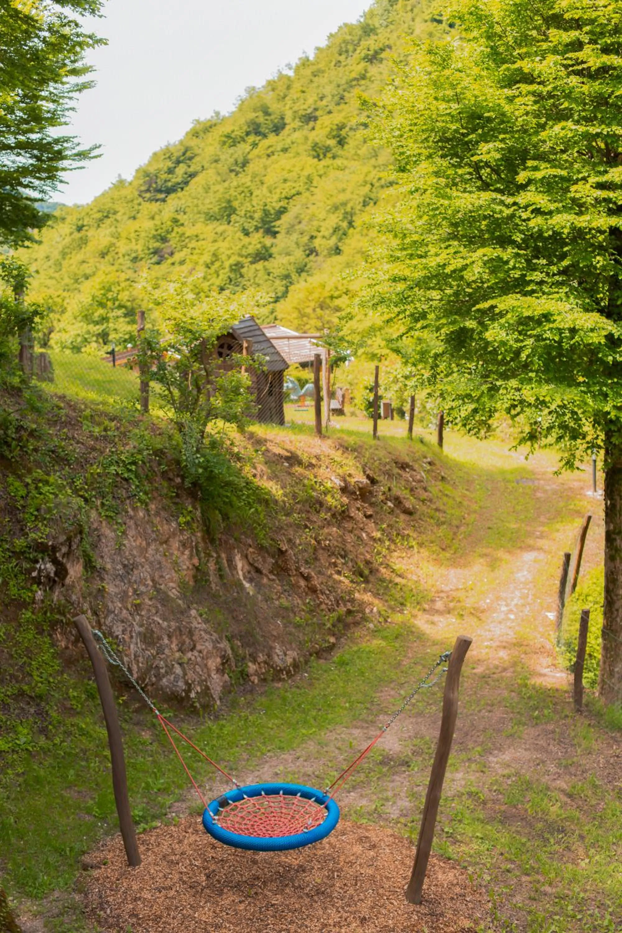 Children play ground in La Fontanina