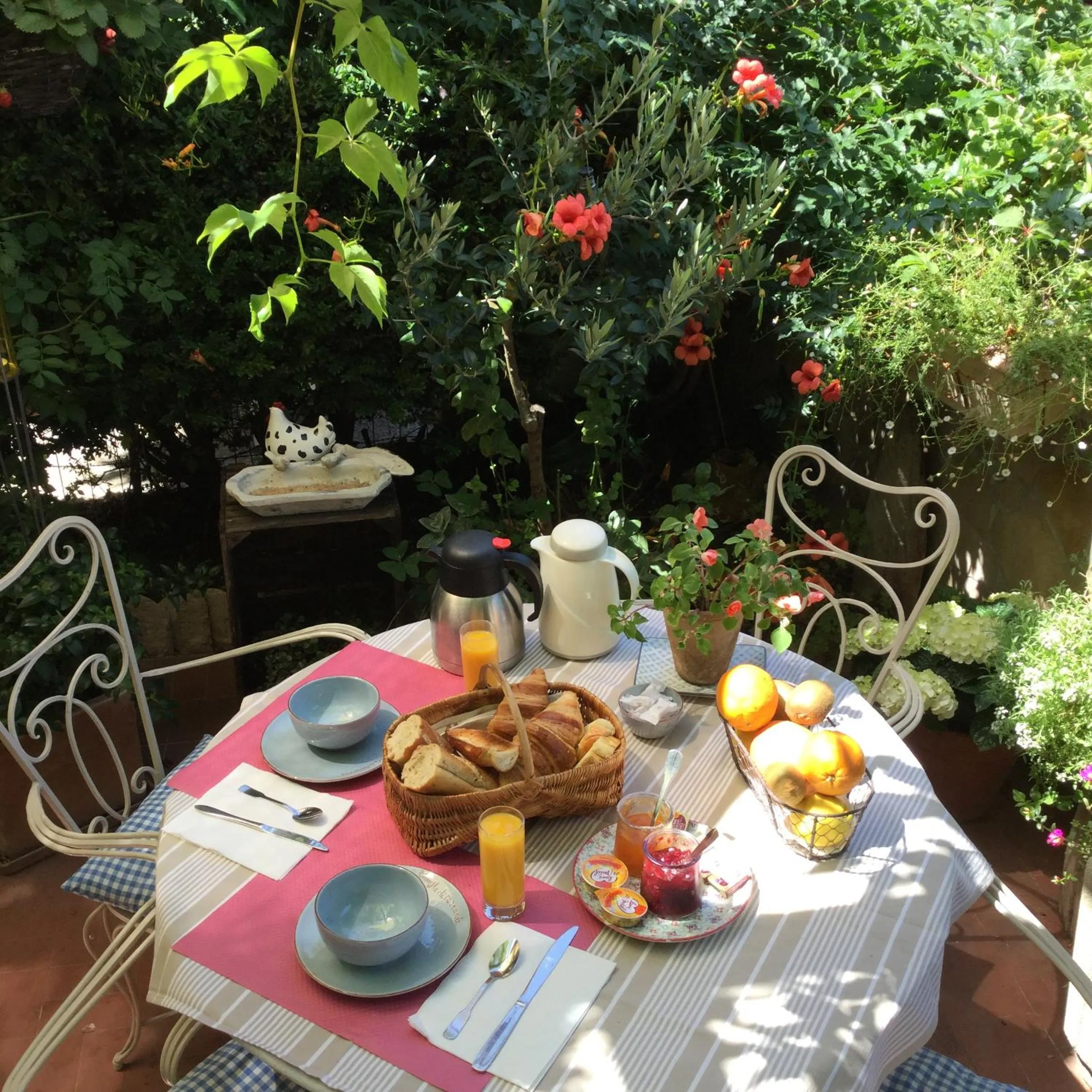 Breakfast in Hotel Le Méditérranée