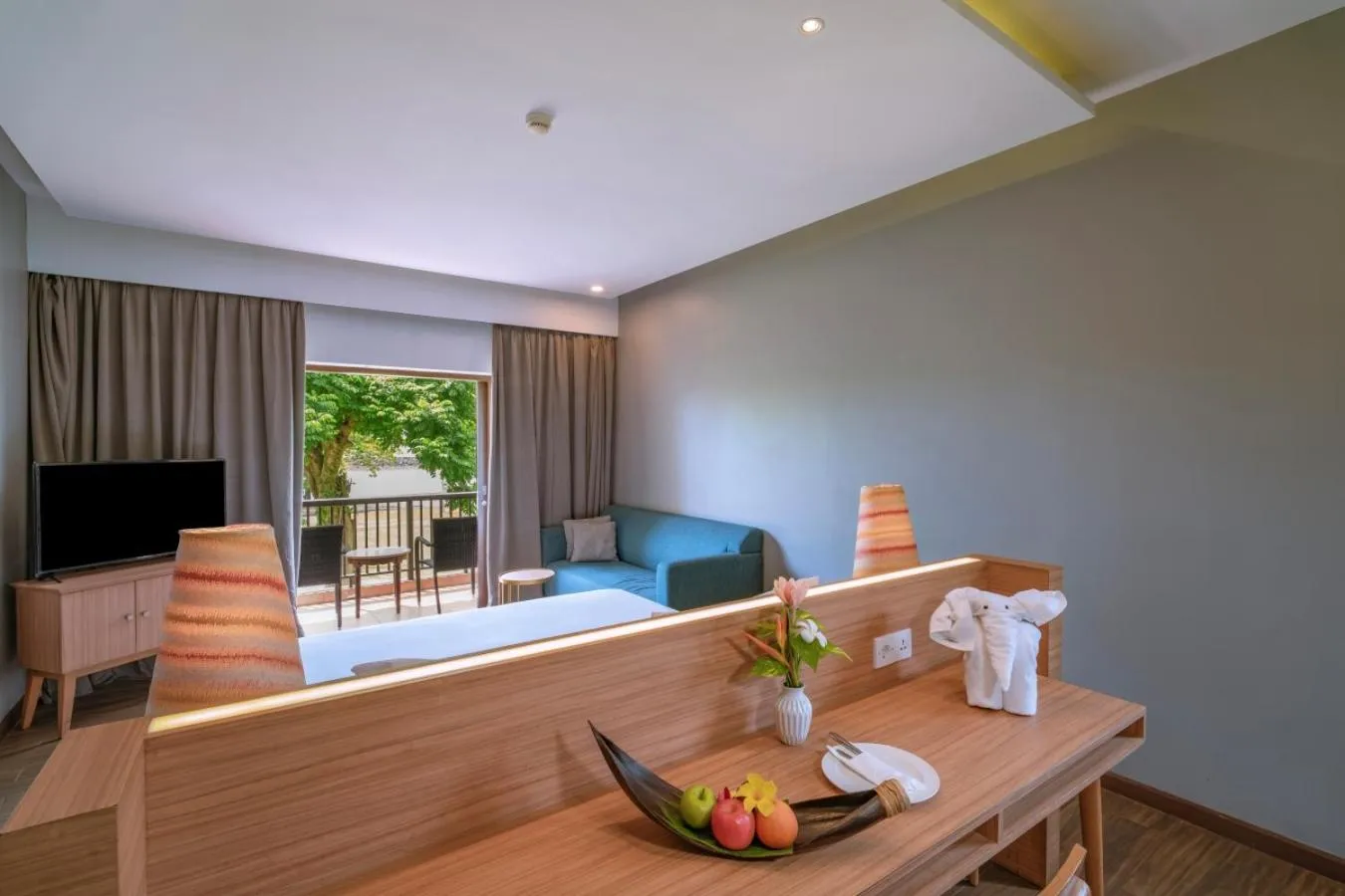 Bedroom in Manado Tateli Resort and Convention