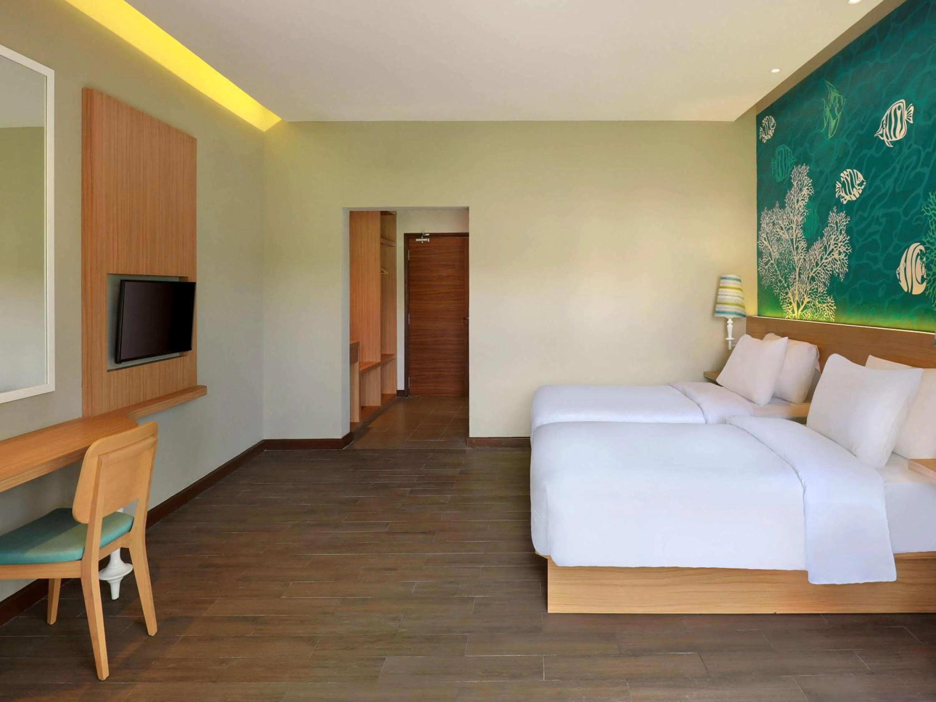 Photo of the whole room, Bed in Manado Tateli Resort and Convention