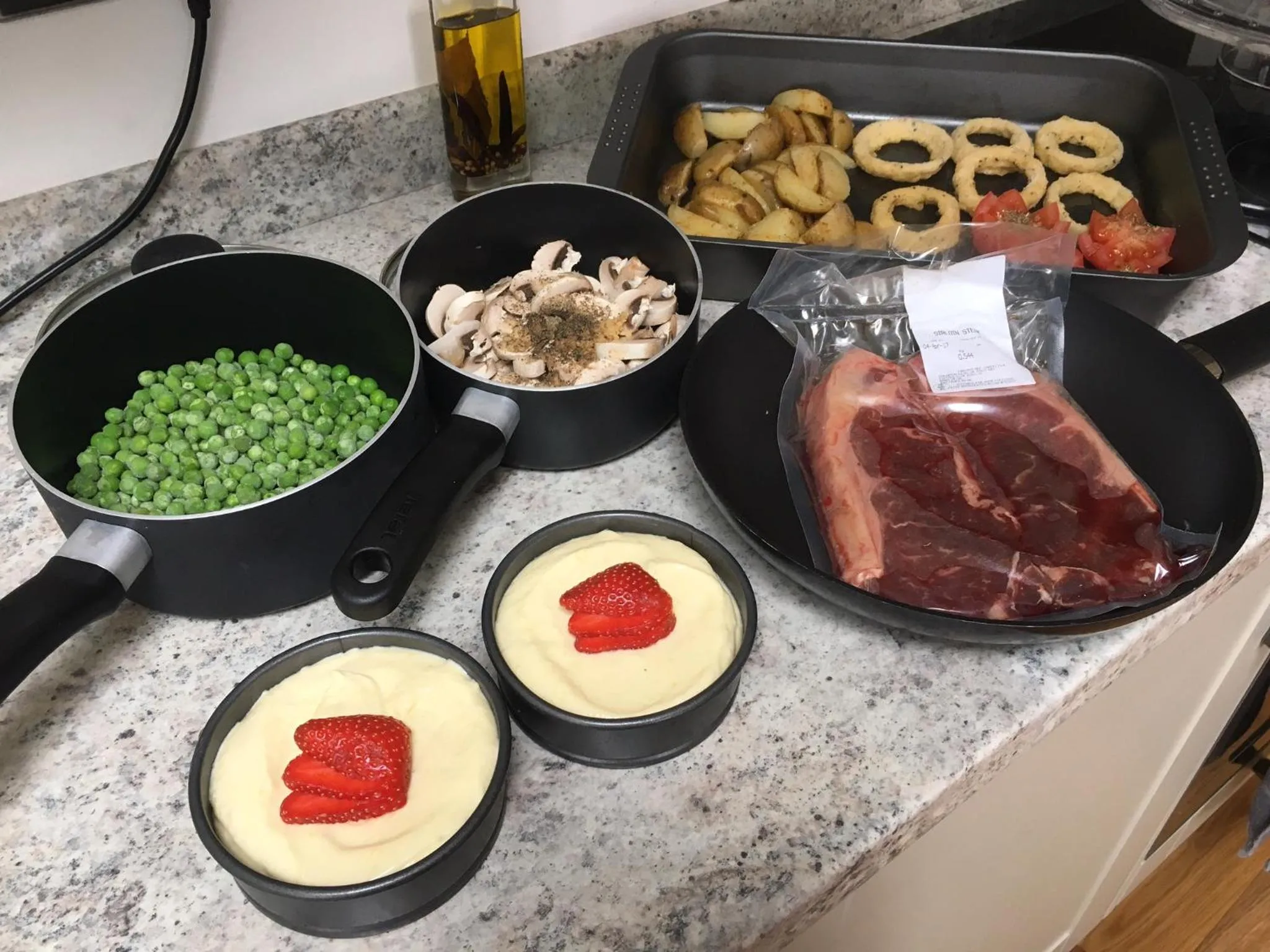 Dinner in Gooseford Farm