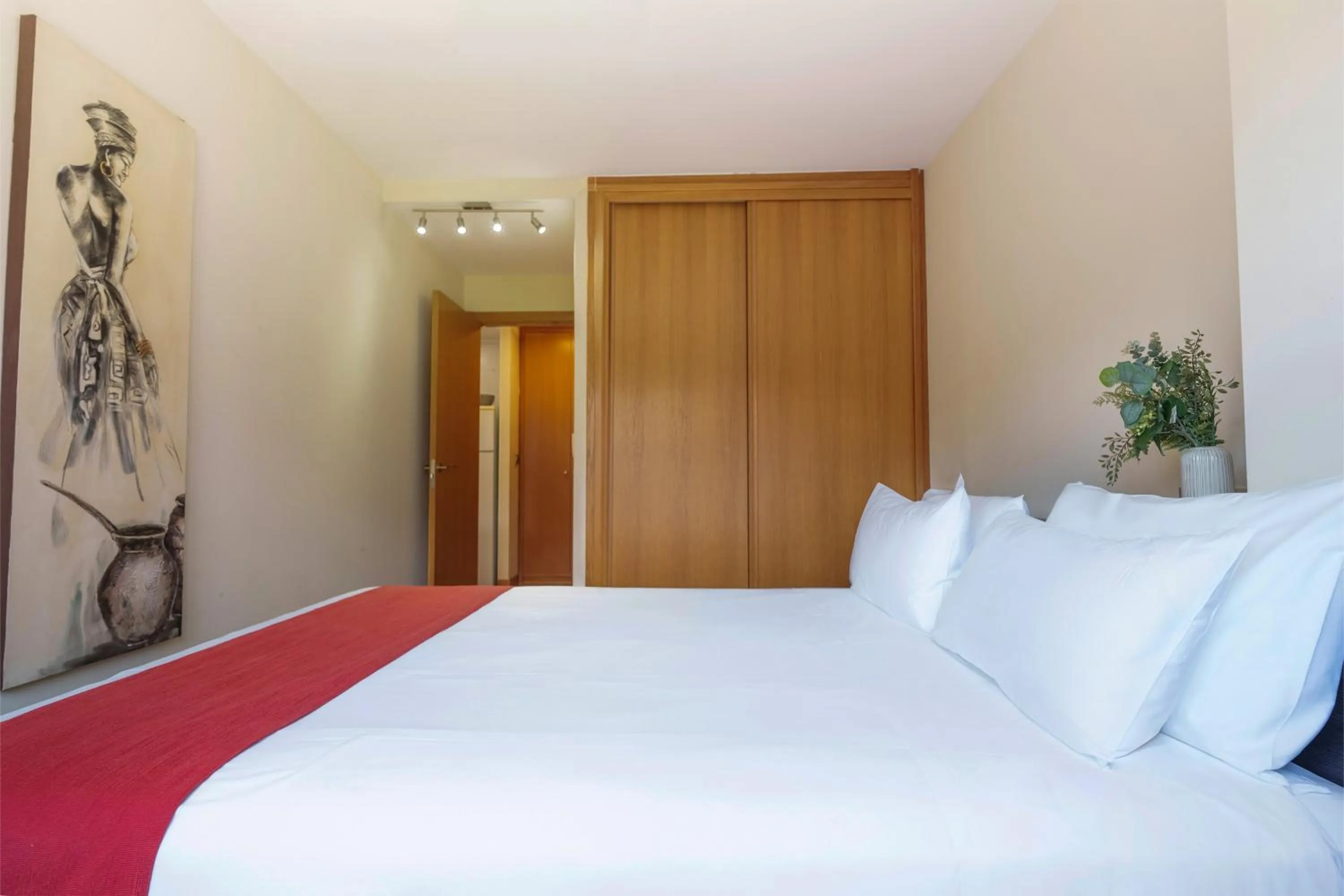 Bed in Spirit Apartamentos Atxuri