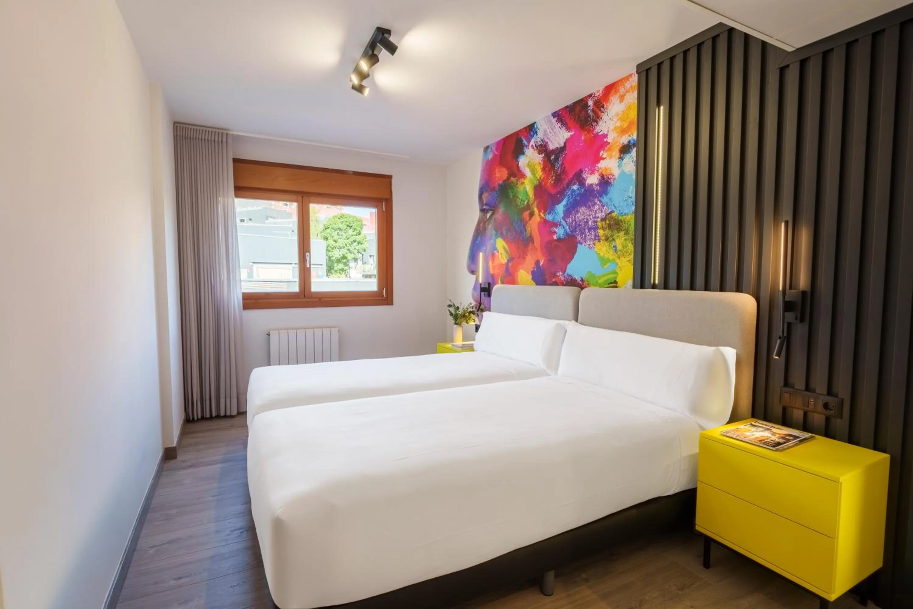 Bed in Spirit Apartamentos Atxuri