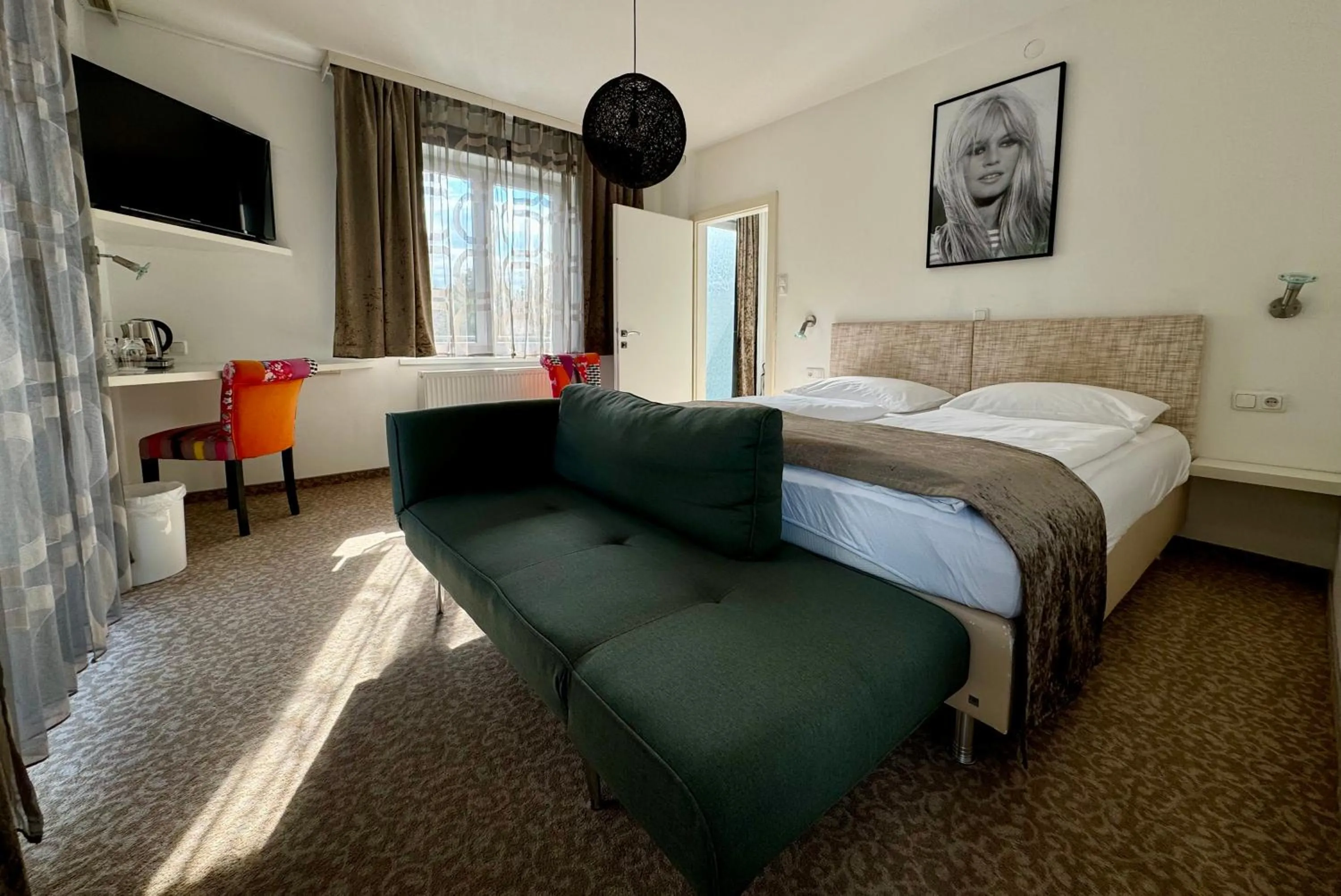 Bed in Boutique Hotel Oase