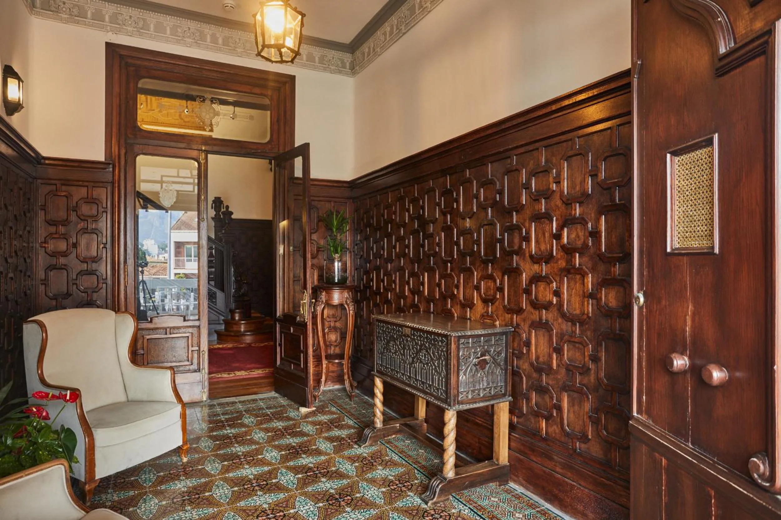Lobby or reception in Silken Gran Hotel del Sella