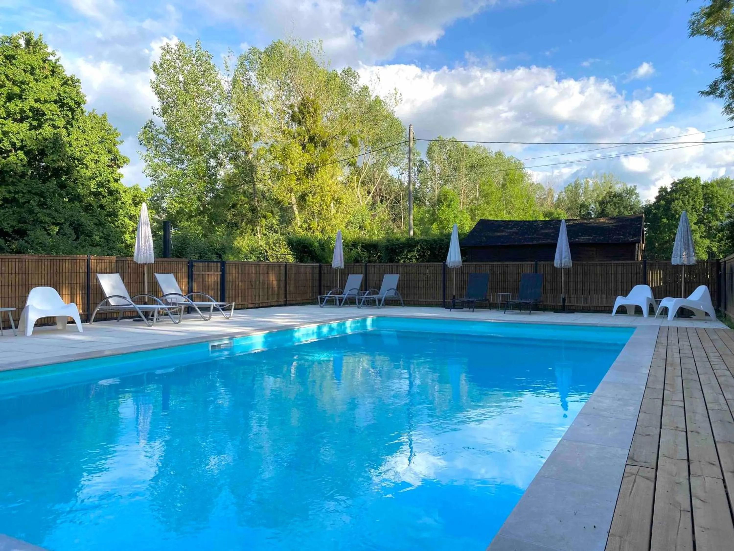 Swimming pool in Le Moulin Du Port