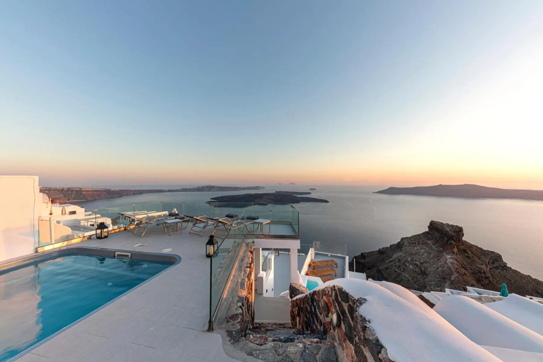 Pool view in Pearl on the Cliff Hotel & Suites by Pearl Hotel Collection