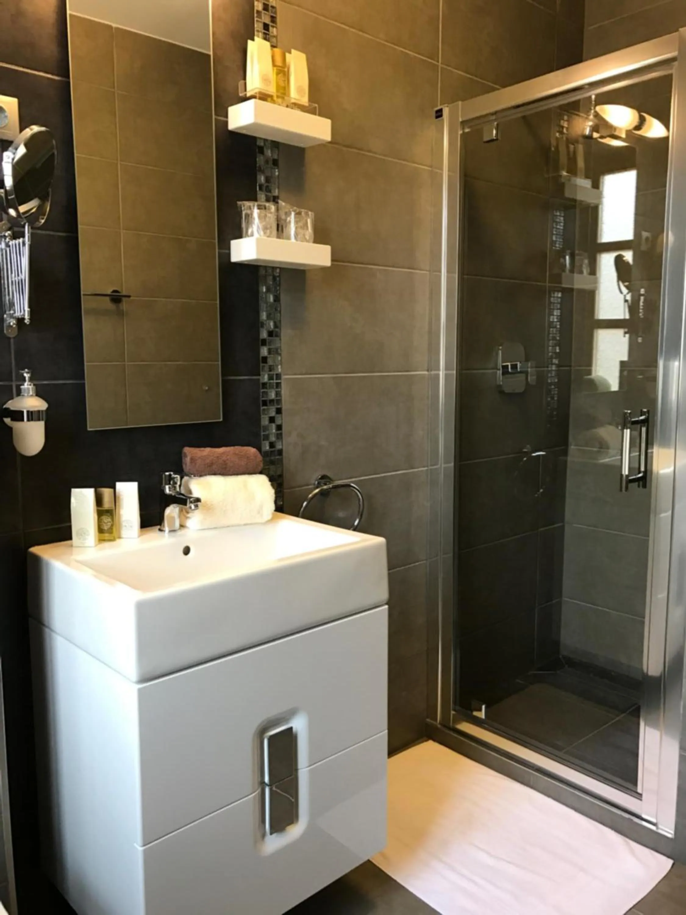 Shower in Hotel Villa Völgy Wellness & Konferencia