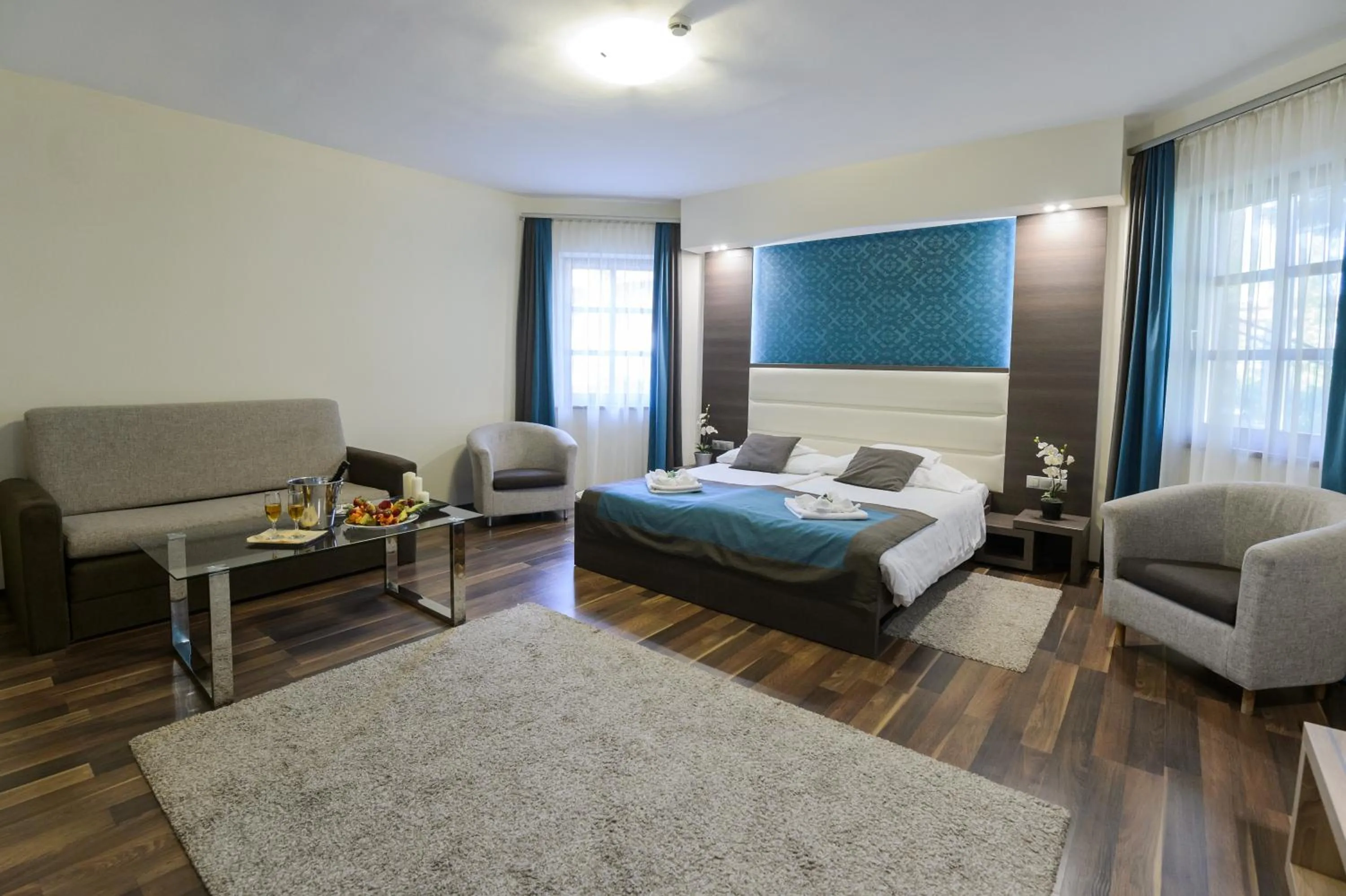 Bed in Hotel Villa Völgy Wellness & Konferencia