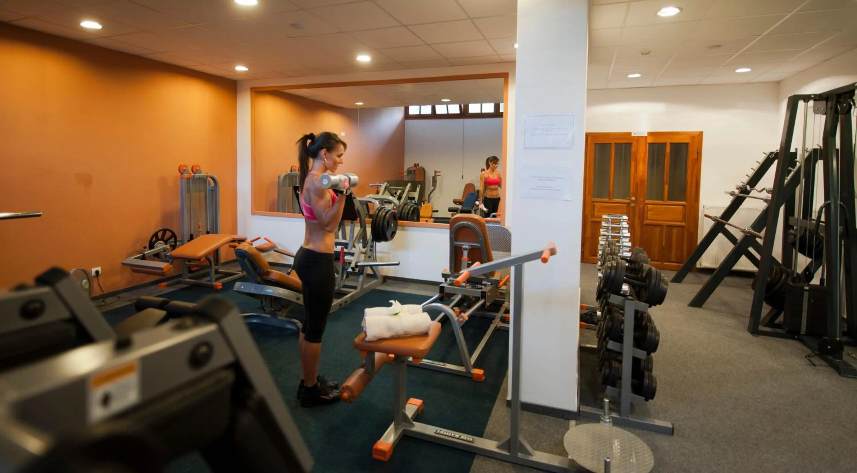 Fitness centre/facilities in Hotel Villa Völgy Wellness & Konferencia