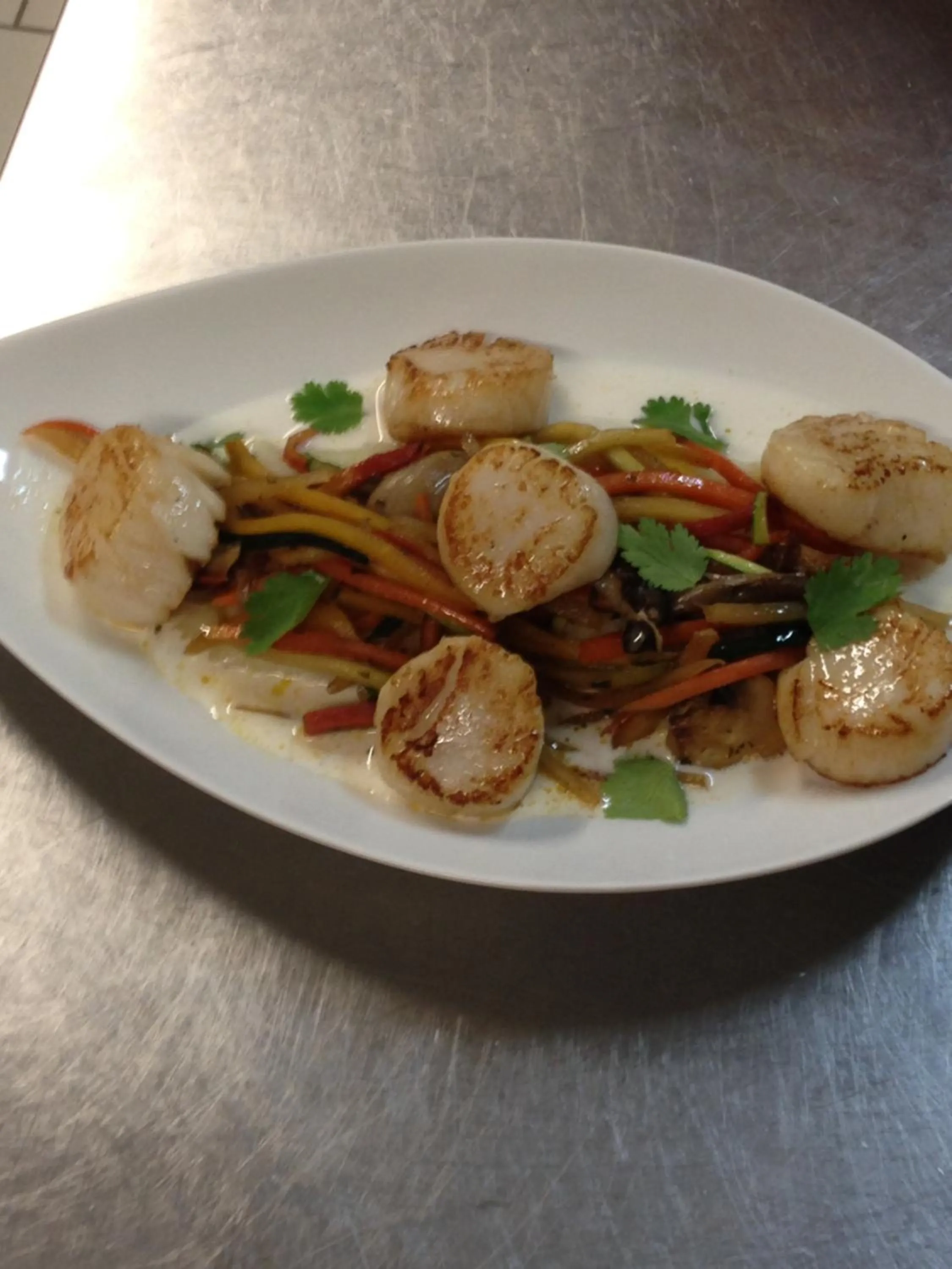 Dinner in Hôtel Logis Restaurant La Fontaine