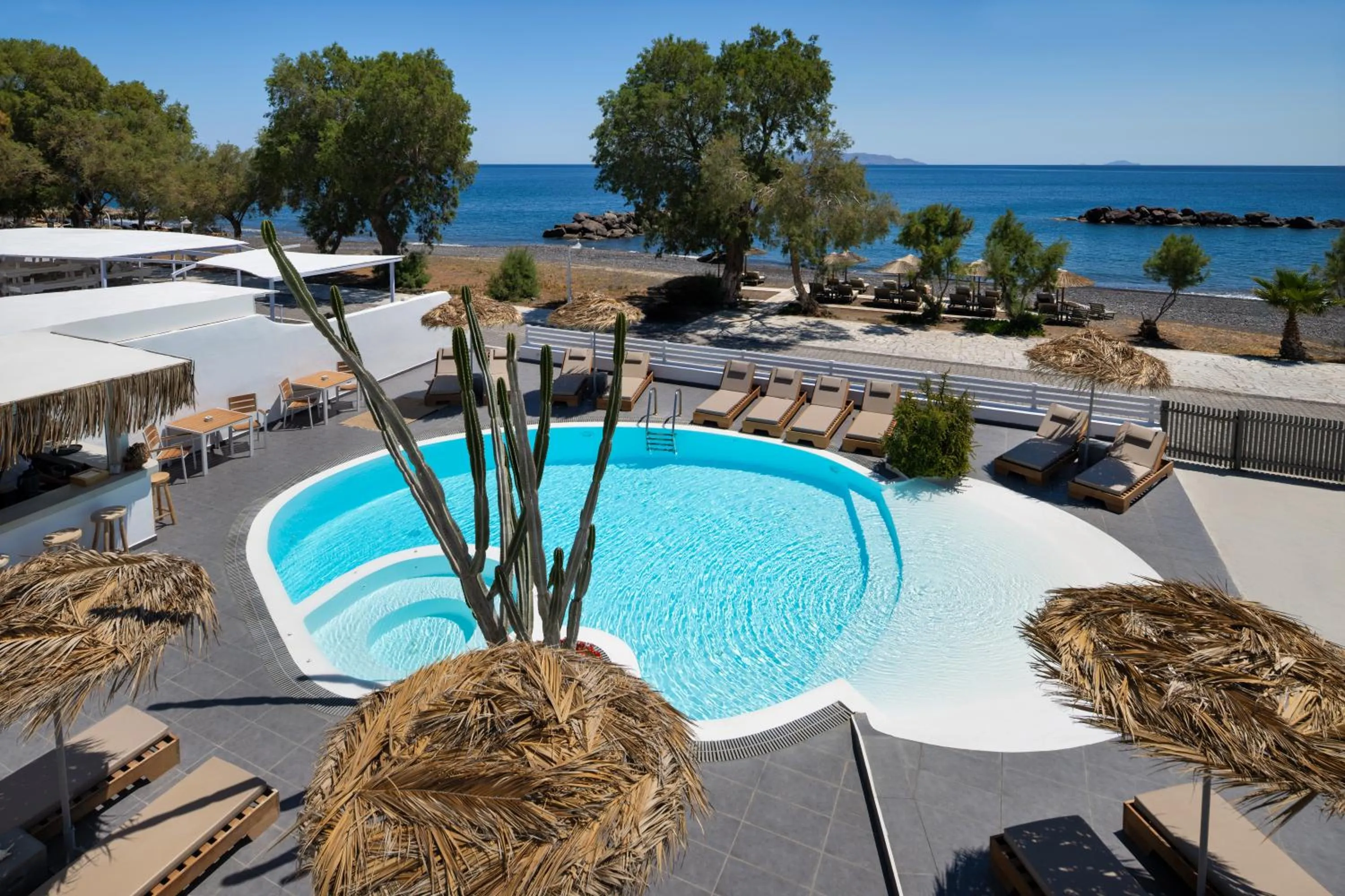 Swimming pool in Nissia Beach Apartments & Suites