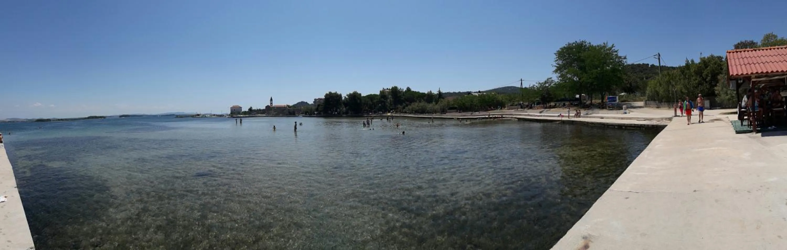 Beach in Petra's garden