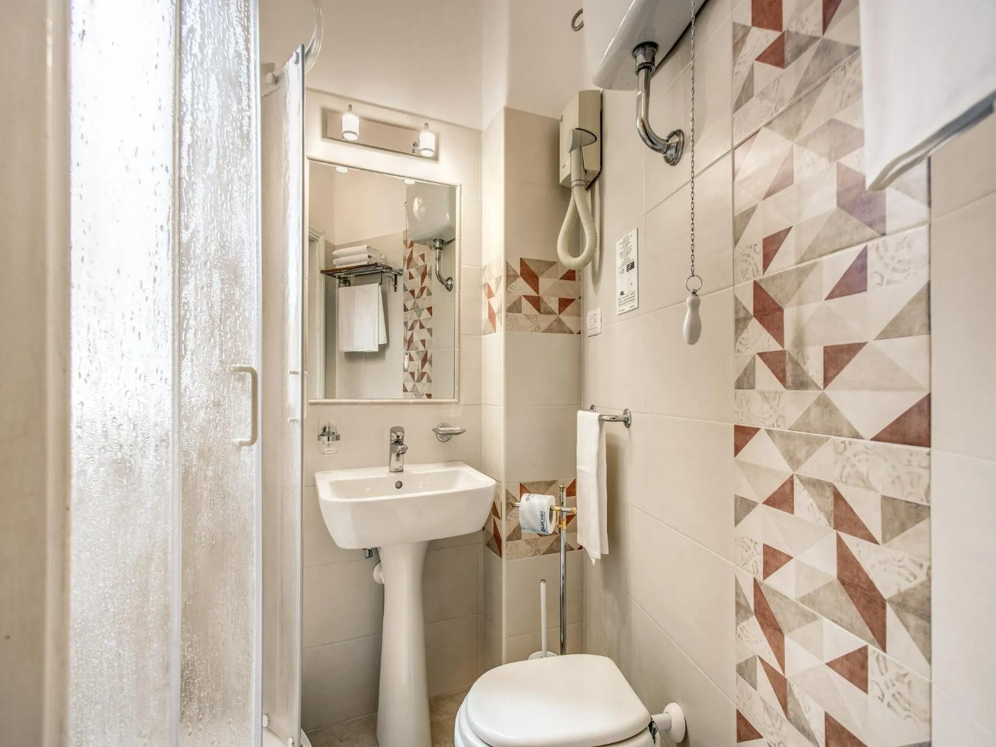 Bathroom in Hotel Labelle