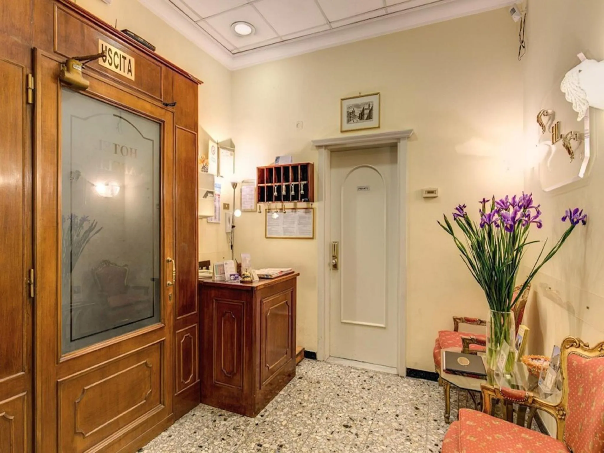 Lobby or reception in Hotel Labelle