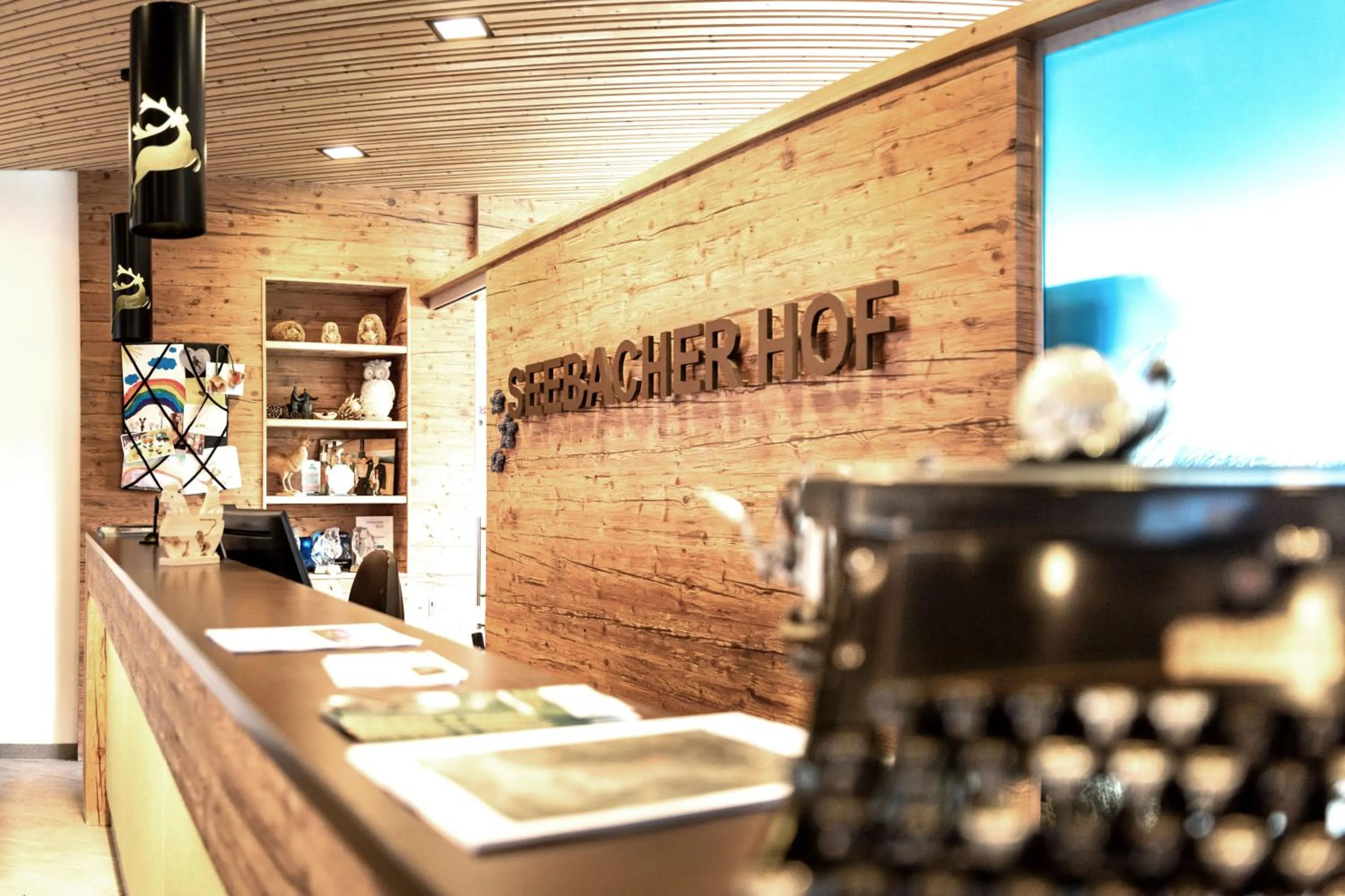 Lobby or reception in Der Seebacherhof