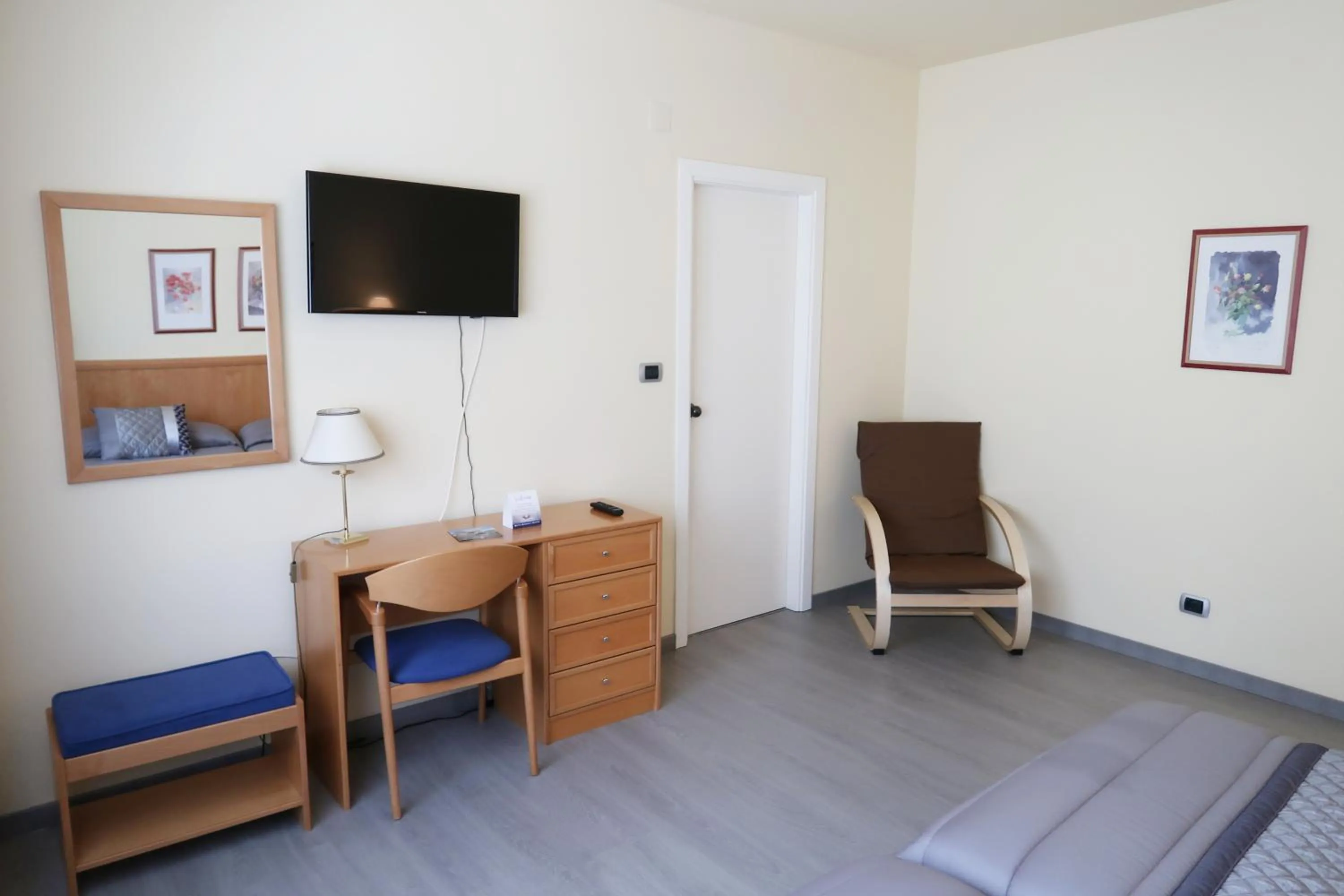 Bed in Hotel O Camiño