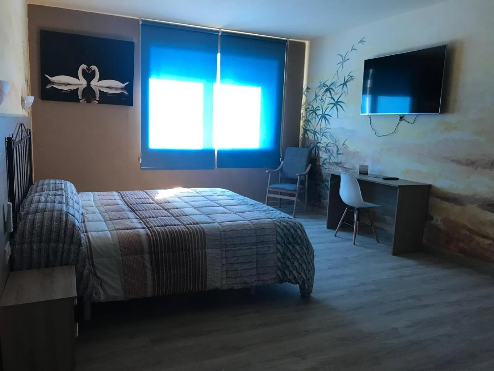 Bed in Hotel O Camiño