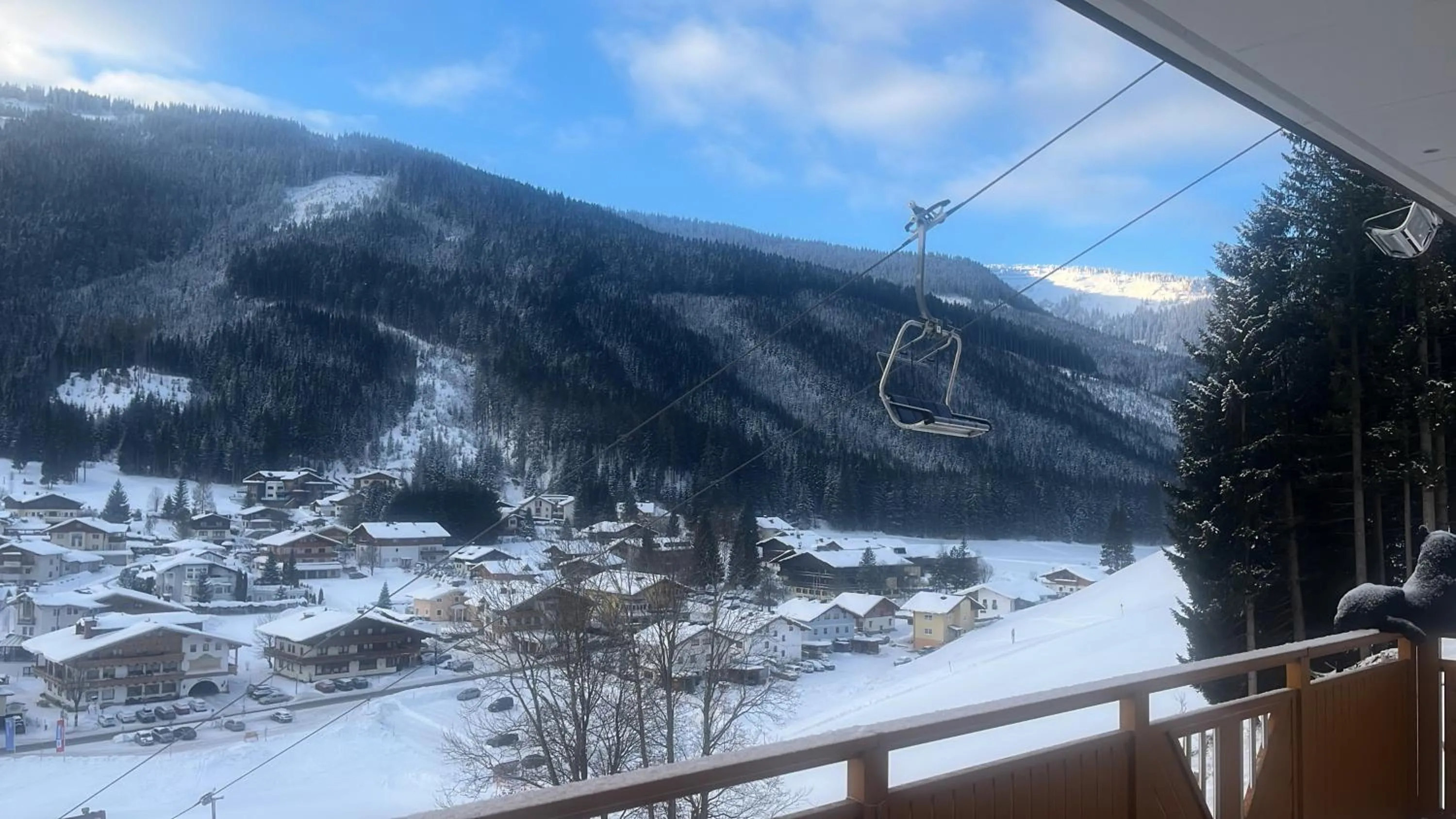 Winter in Haus Dorfblick