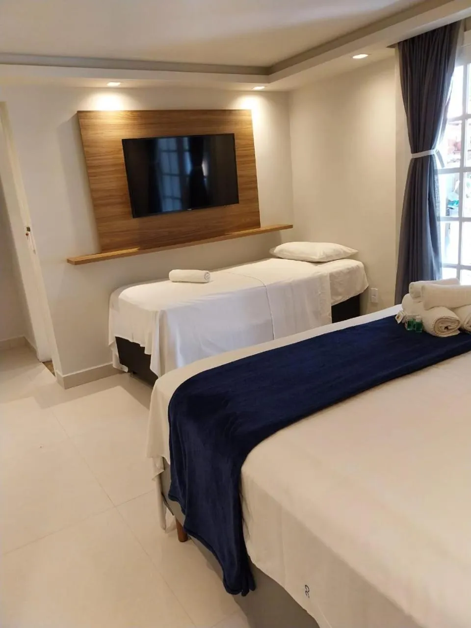 TV and multimedia, Bed in Hotel Pousada Casacolina