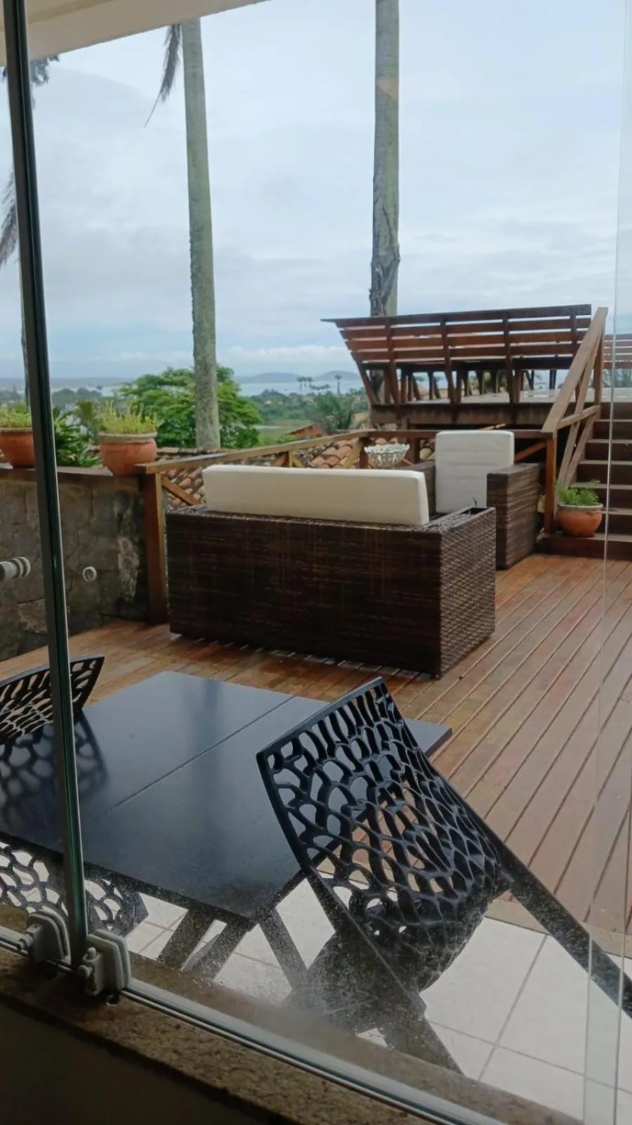 Balcony/Terrace in Hotel Pousada Casacolina